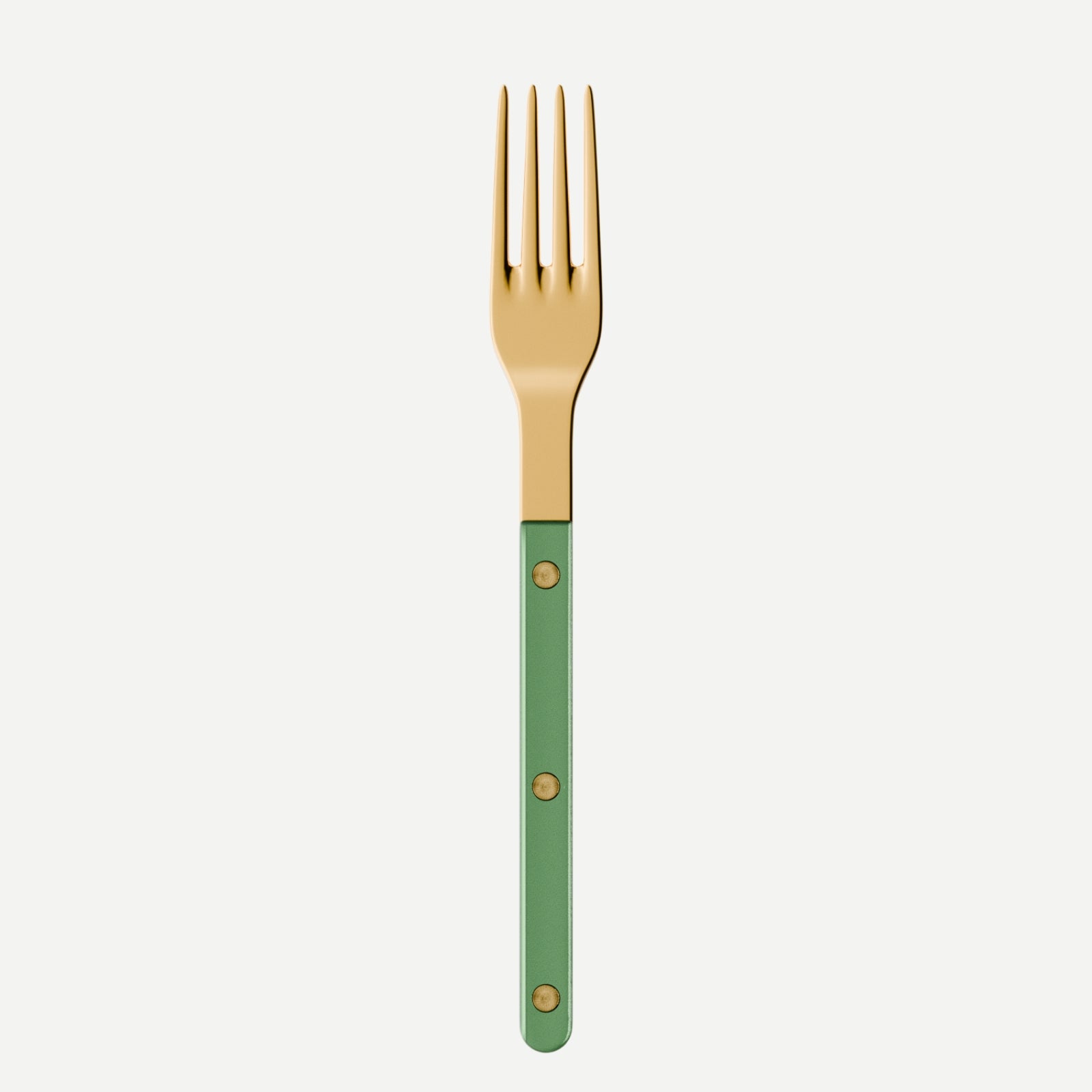 Bistrot Gold Pearly, Vert jardin - Fourchette de table
