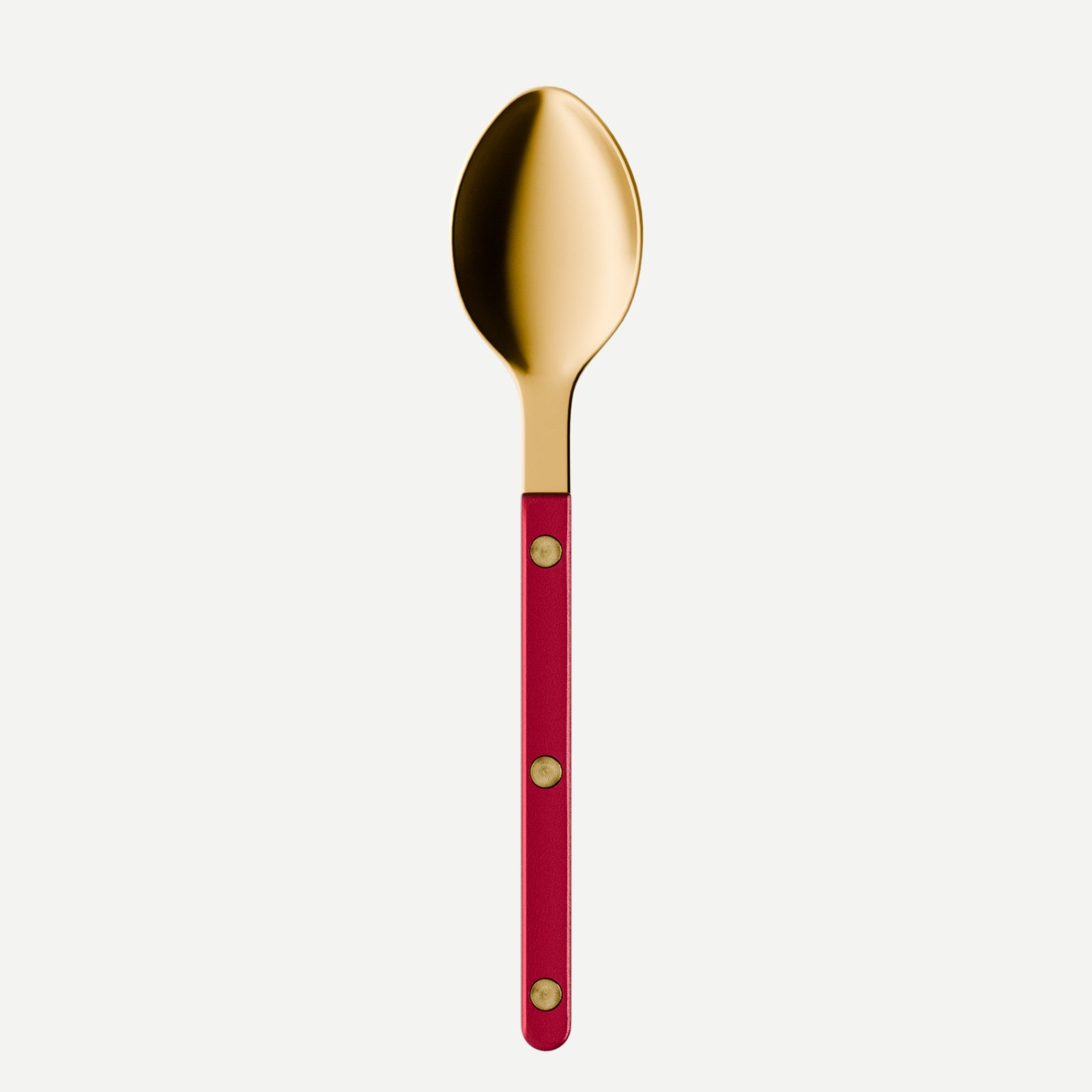 Bistrot Gold Pearly, Rood - dessertlepel
