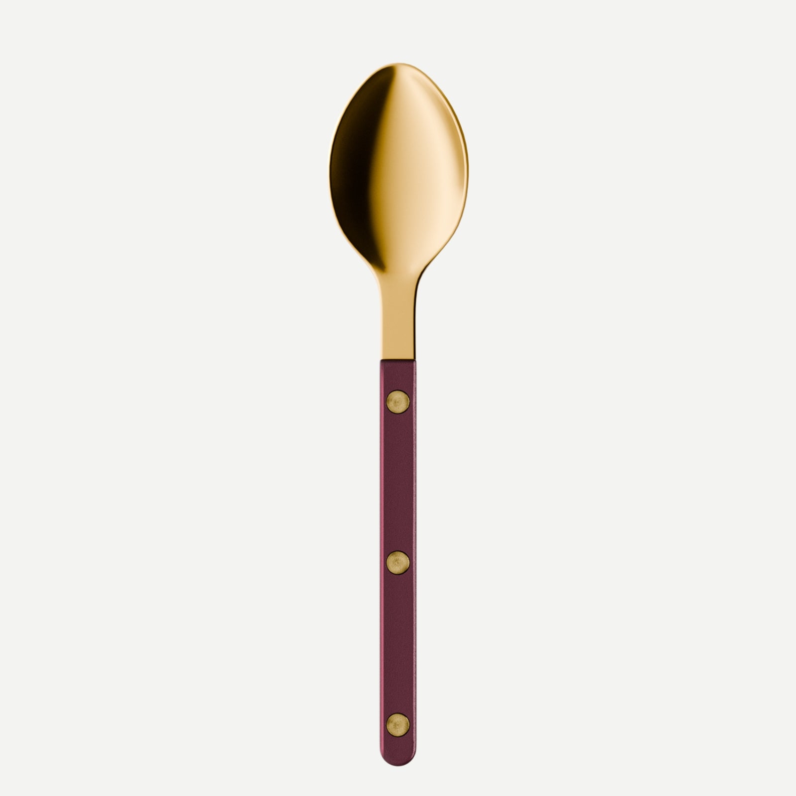 Bistrot Gold Pearly, Aubergine - dessertlepel