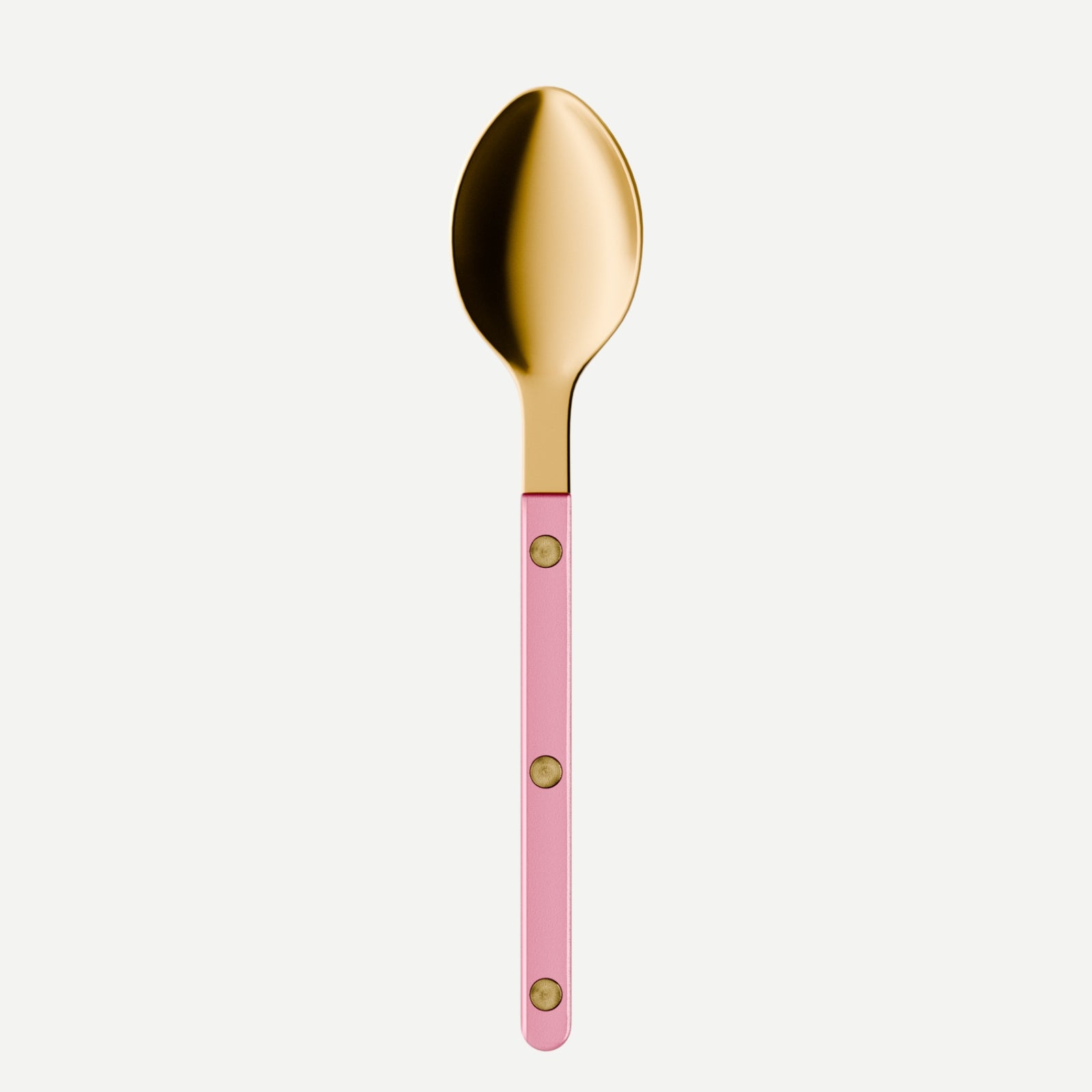 Bistrot Gold color Pearly, Soft pink - Dessert spoon