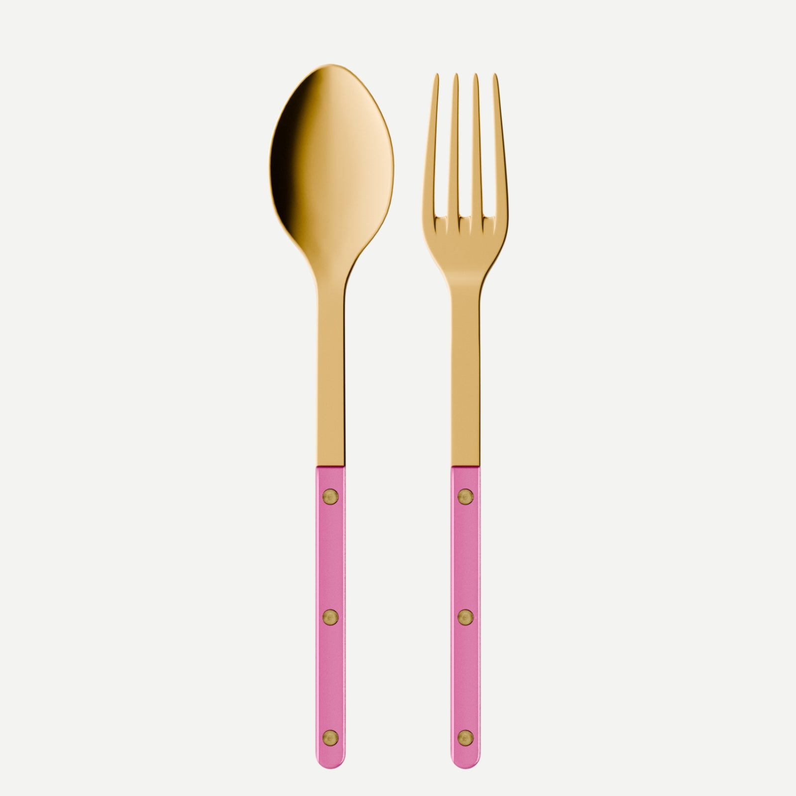 Bistrot couleur Gold Pearly, Rose - Couverts de service