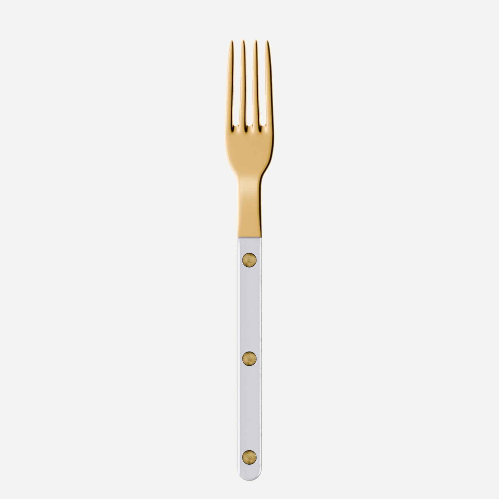 Bistrot Gold Pearly, White - Small fork