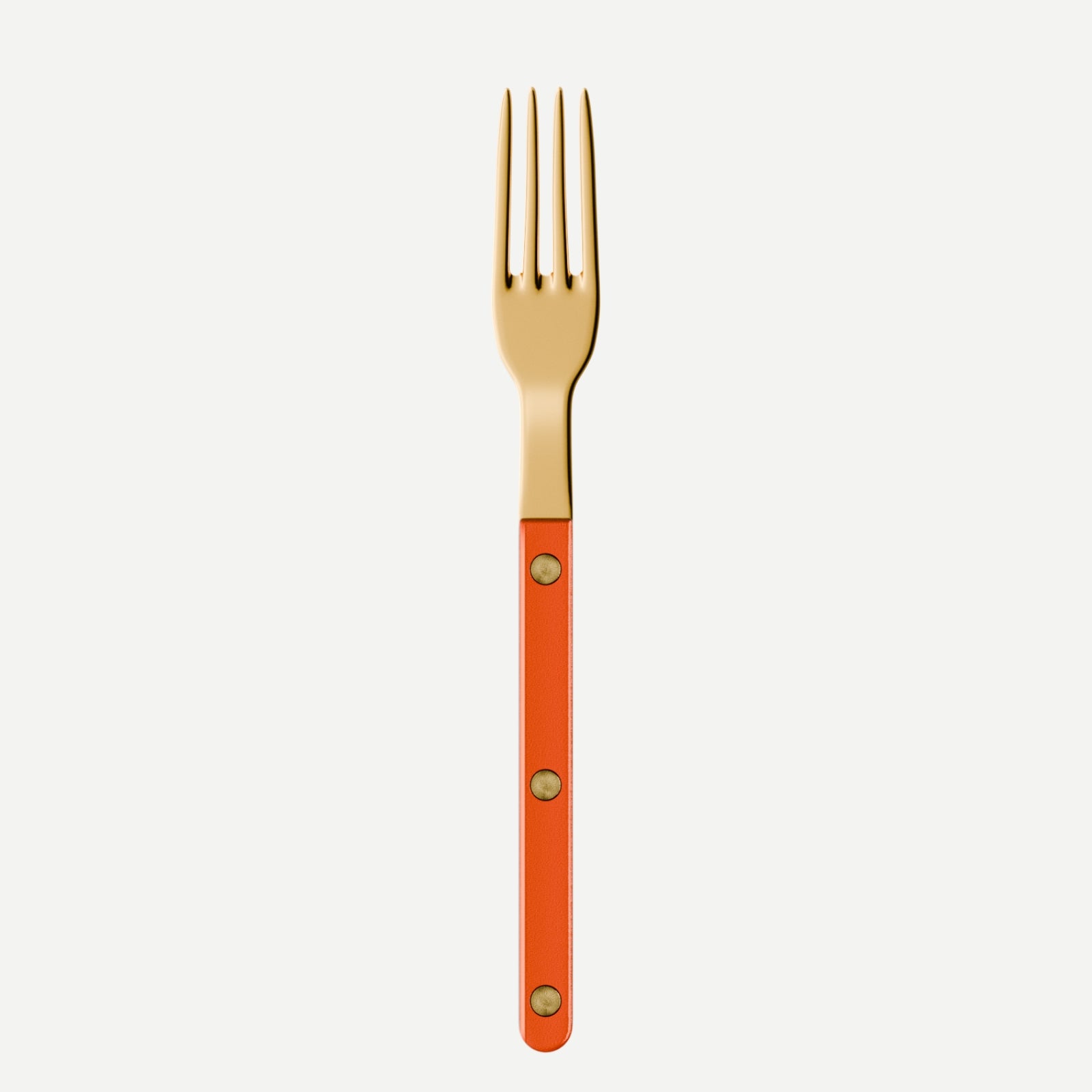 Bistrot Gold Pearly, Orange - Petite fourchette