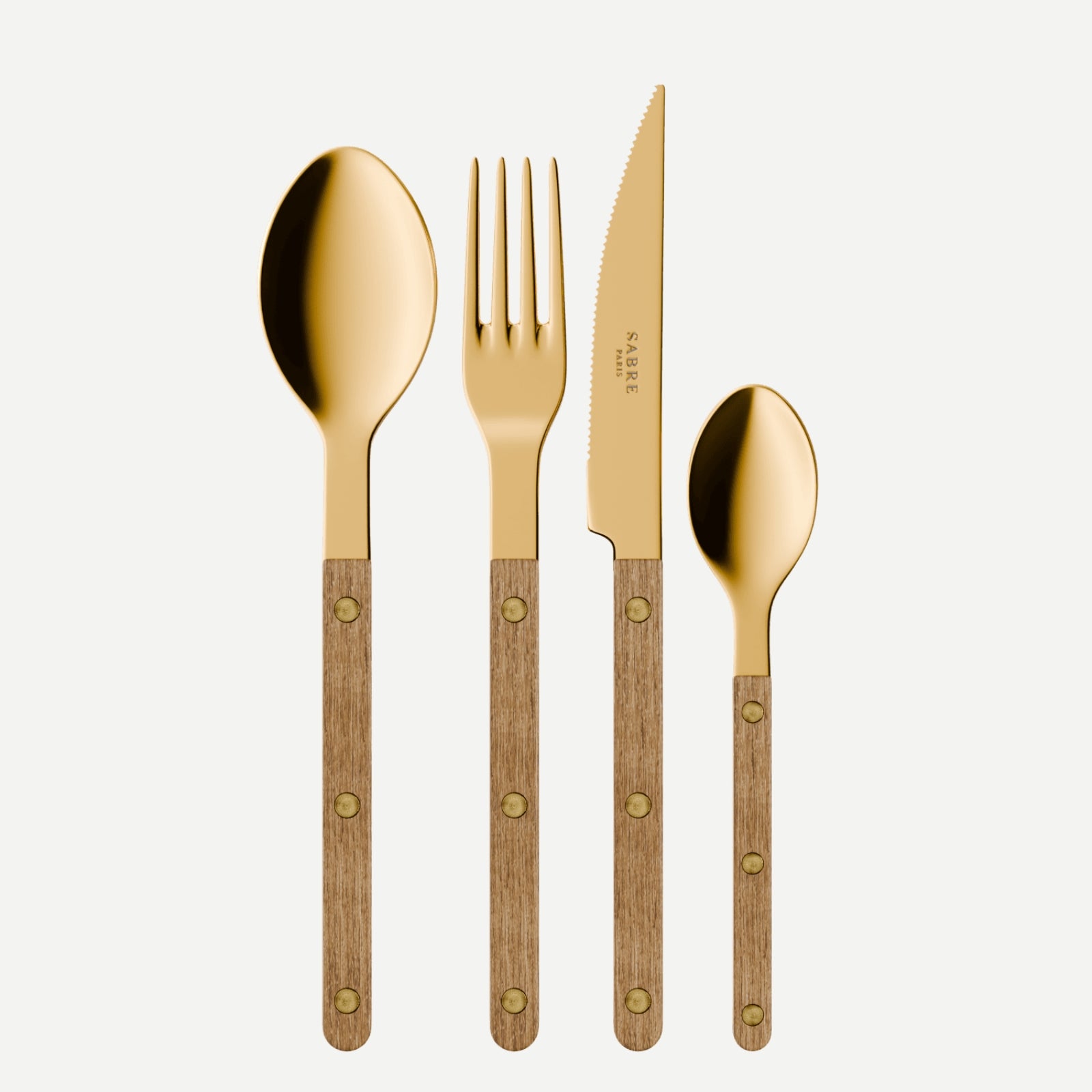 Bistrot Gold Teak, Teak