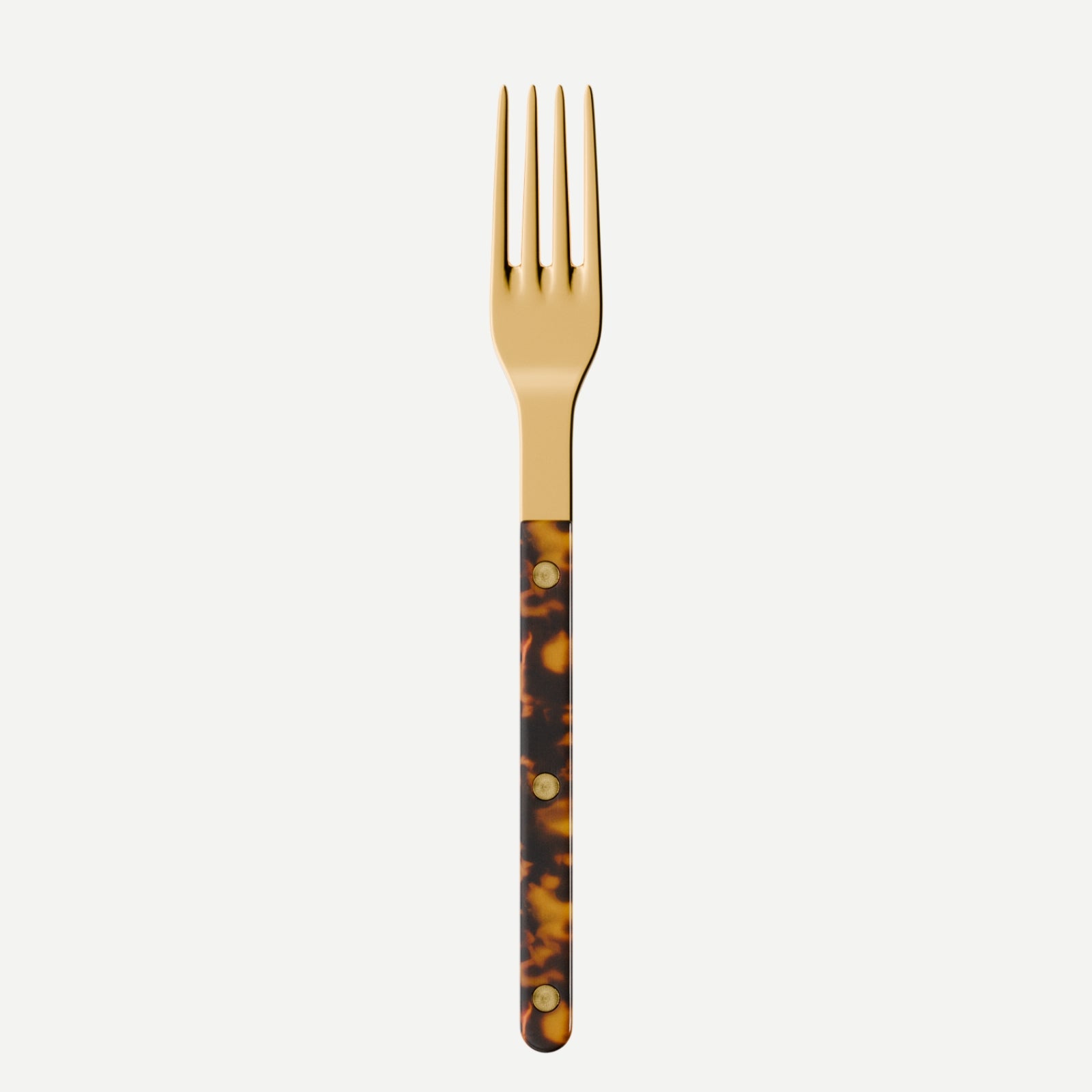 Bistrot Gold Tortoise, Faux Tortoise - Dinner fork