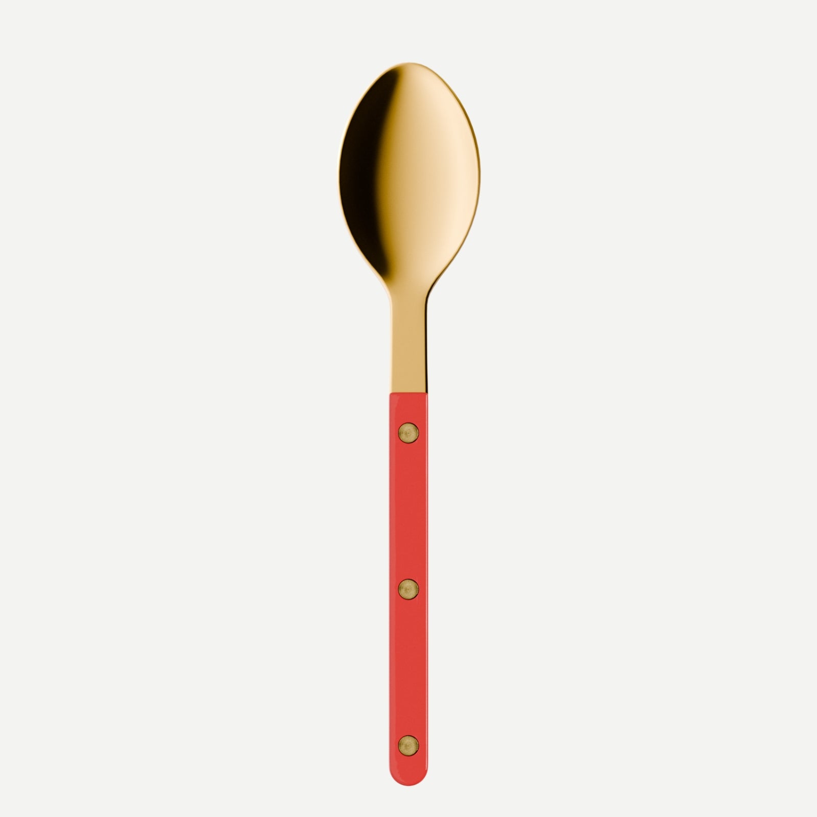 Bistrot Gold Solid, Red - Soup spoon