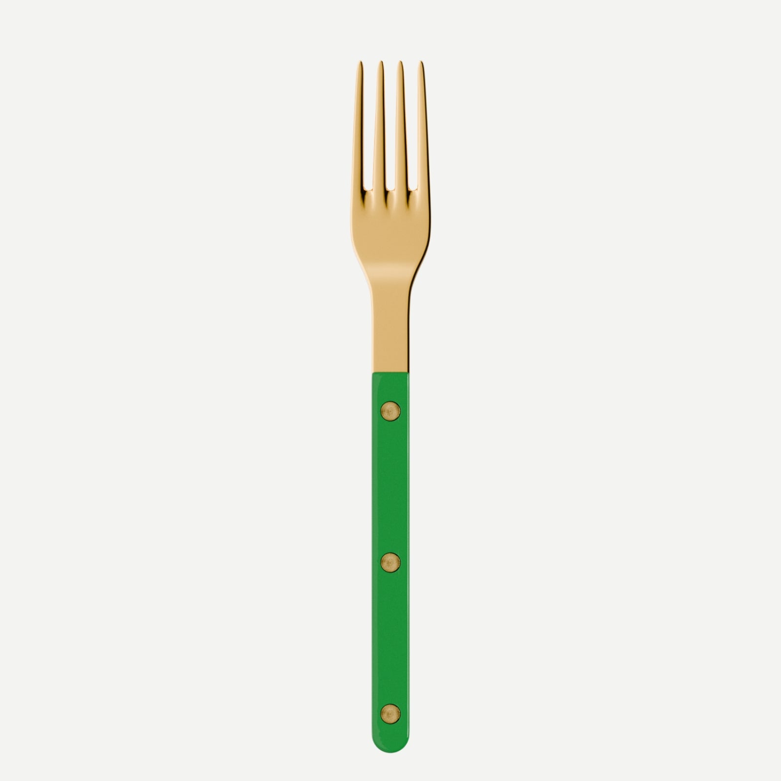 Bistrot Gold Uni, Vert jardin - Fourchette de table