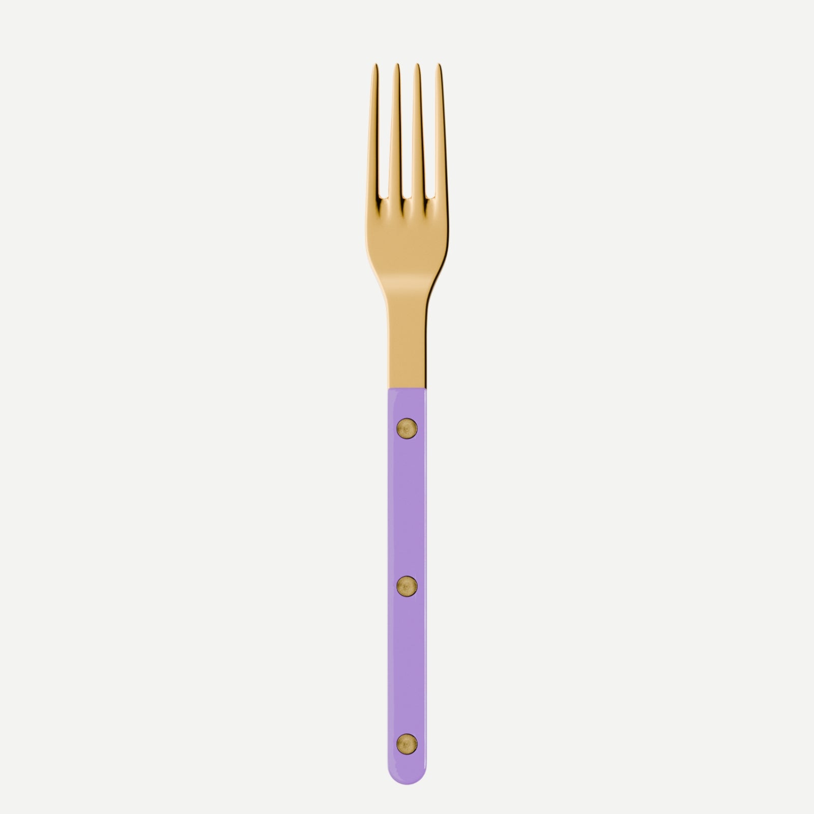 Bistrot Gold Uni, Mauve - Fourchette de table