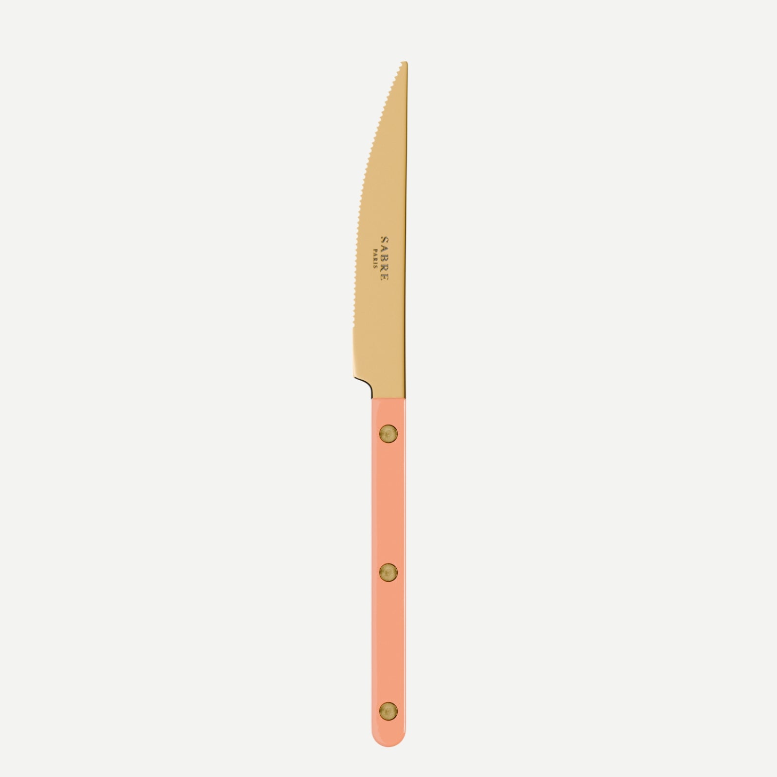 Bistrot Gold Uni, Rose nude - Couteau de table