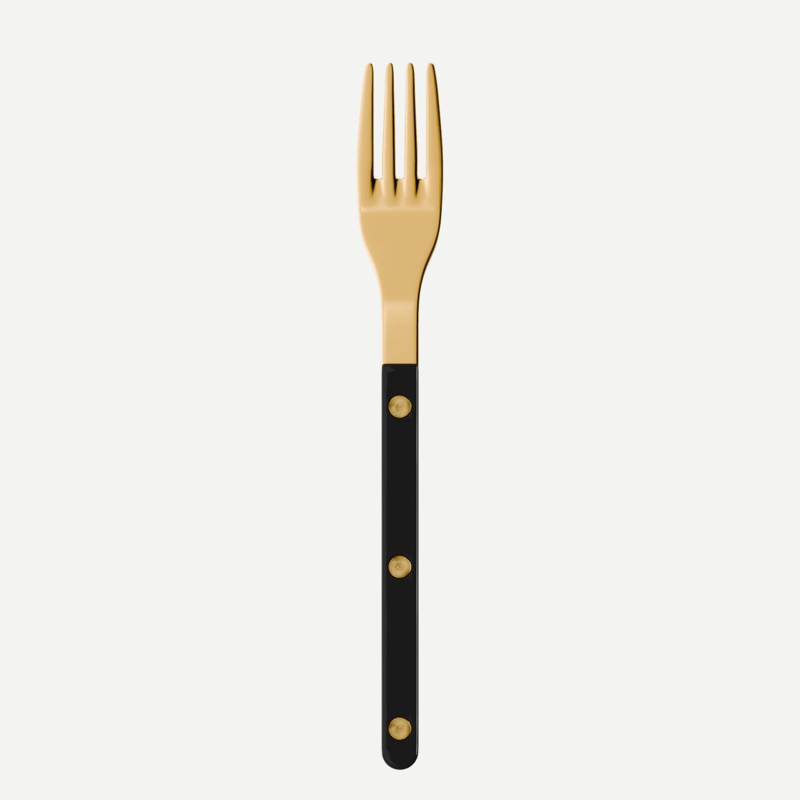 Bistrot Gold Solid, Black - Salad fork