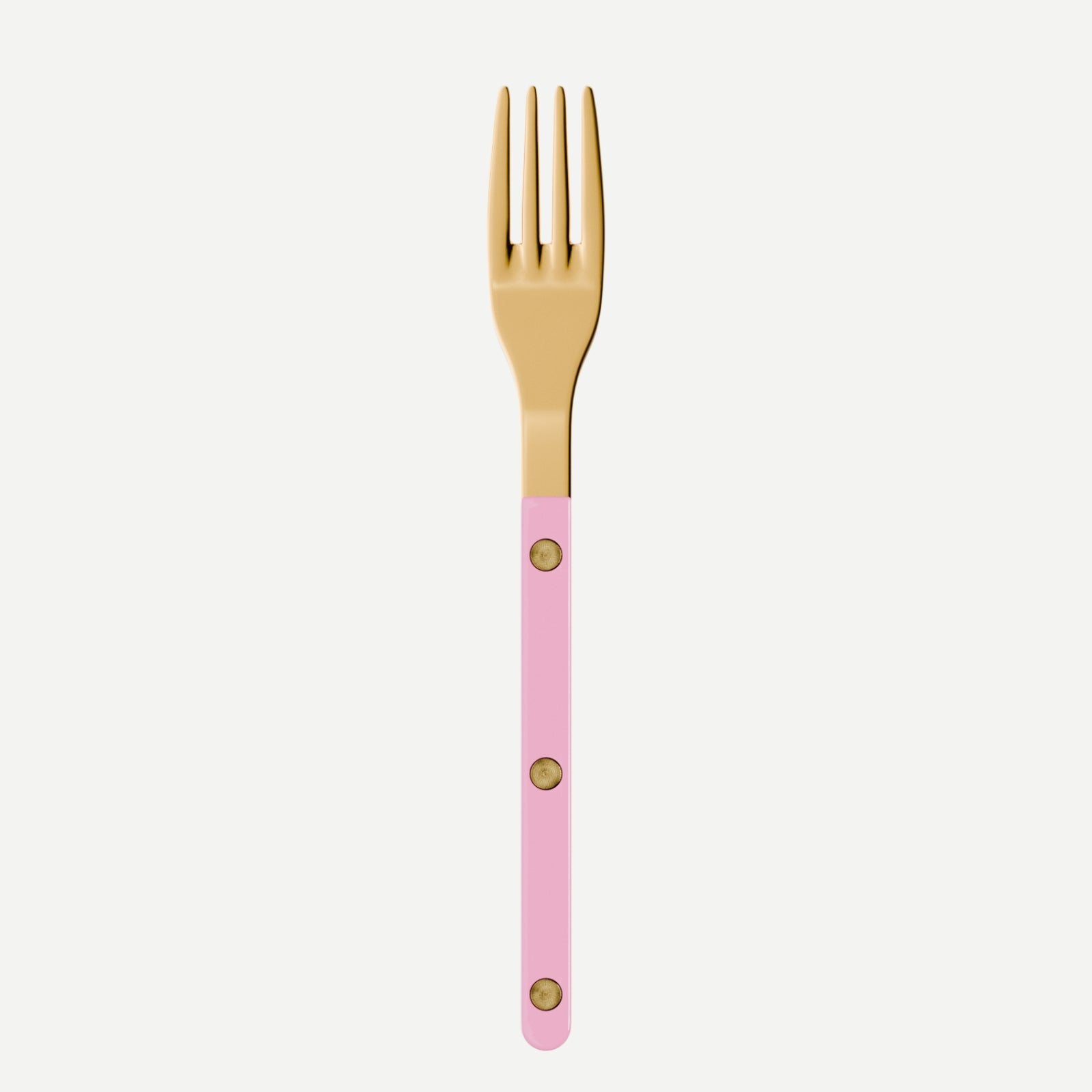 Bistrot Gold Solid, Pink - Salad fork