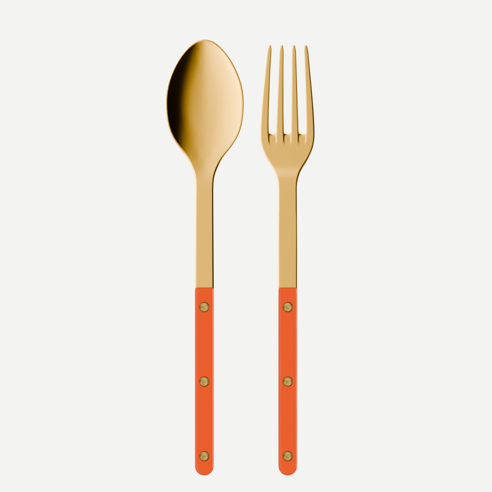 Bistrot Gold Uni, Orange - Couverts de service