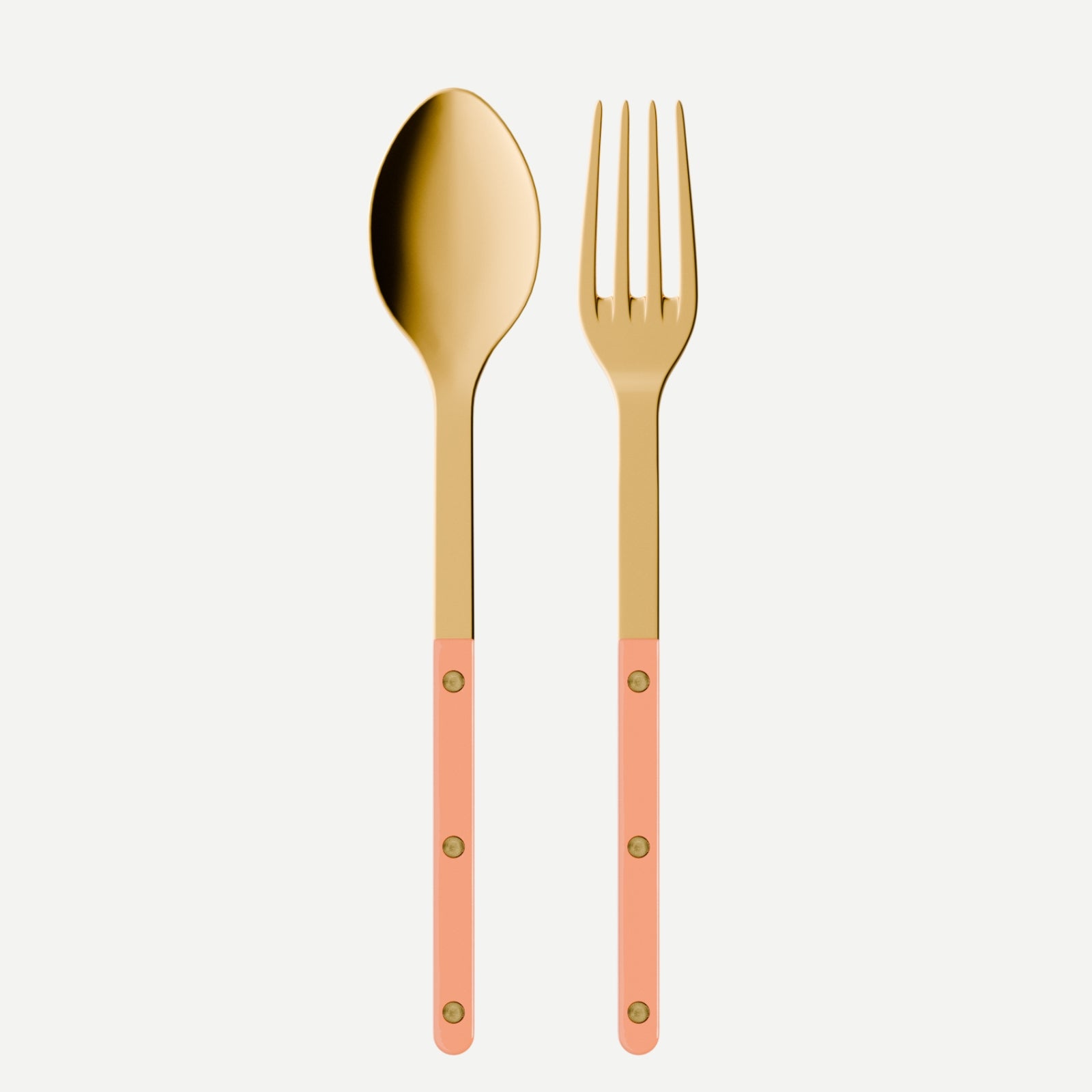 Bistrot Gold Uni, Rose nude - Couverts de service