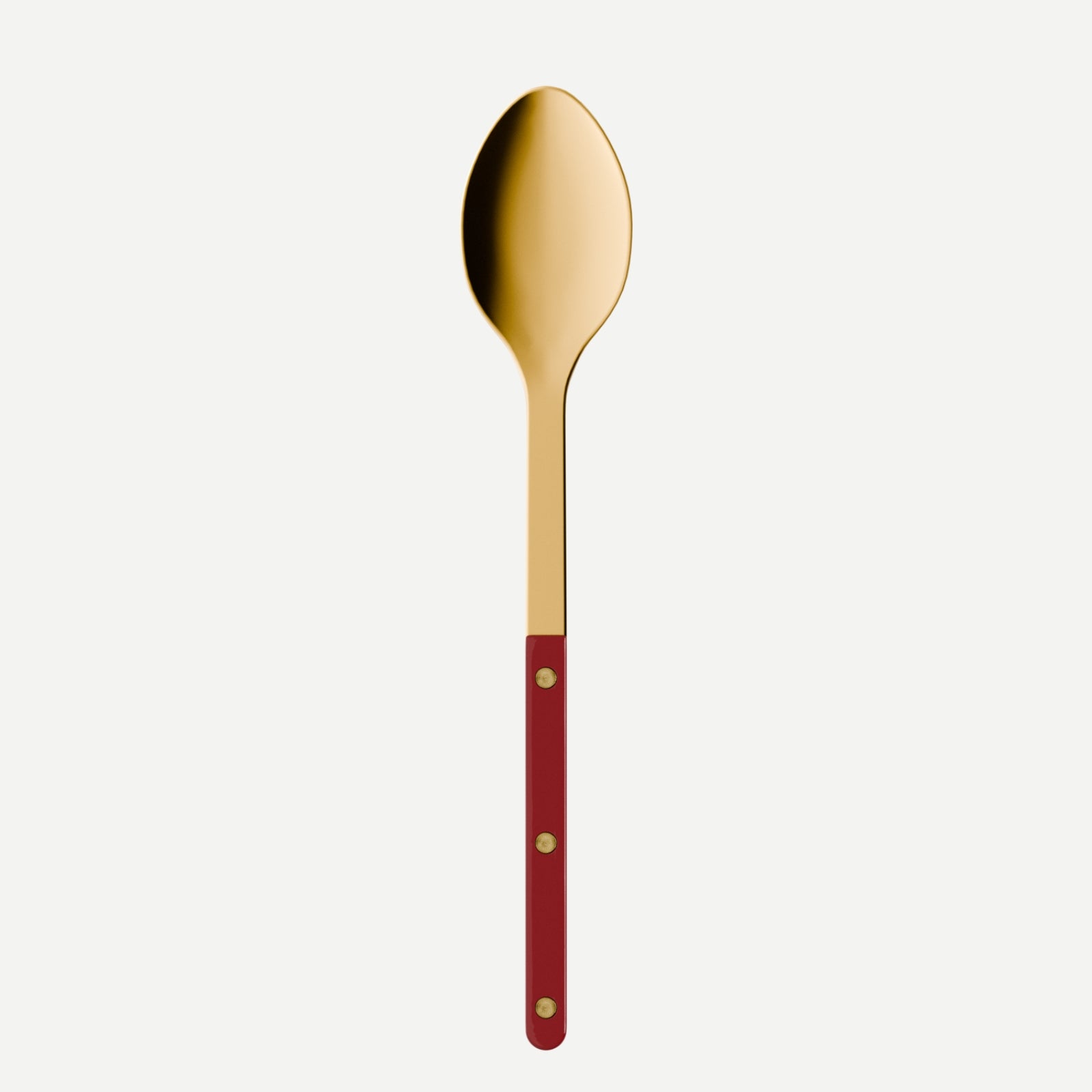Bistrot Gold Solid, Burgundy - Serving spoon