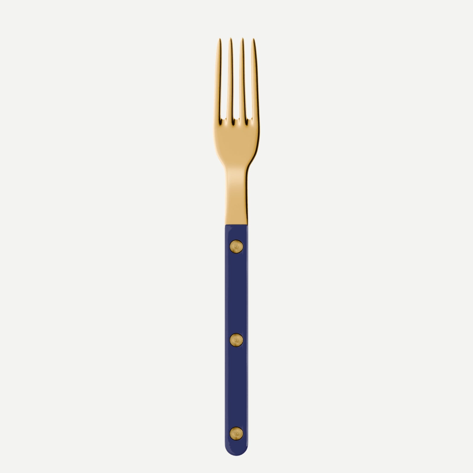 Bistrot Gold Solid, Navy blau - Kuchengabel
