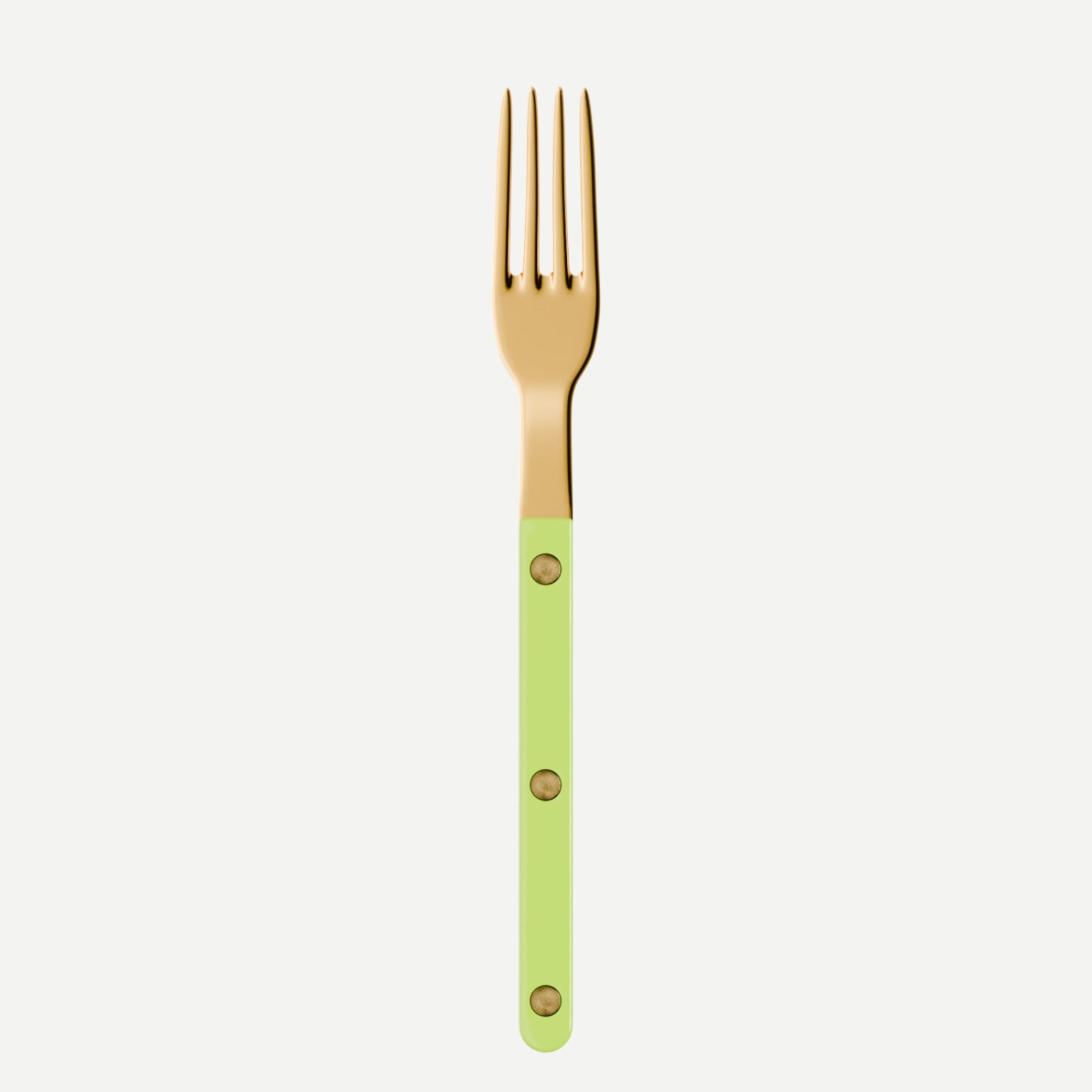 Bistrot couleur Gold Uni, Lime - Petite fourchette