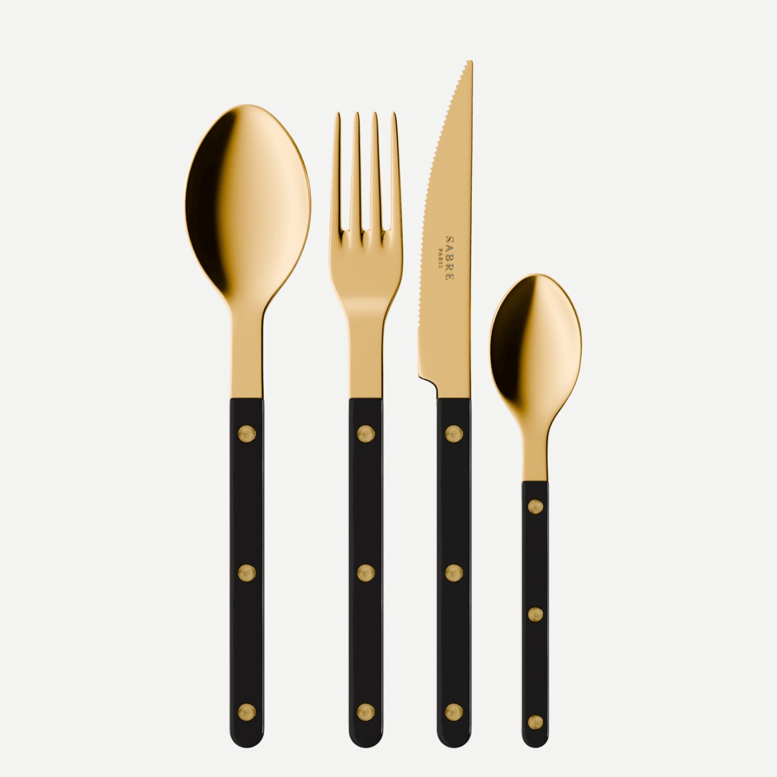 Bistrot Gold Uni, Noir