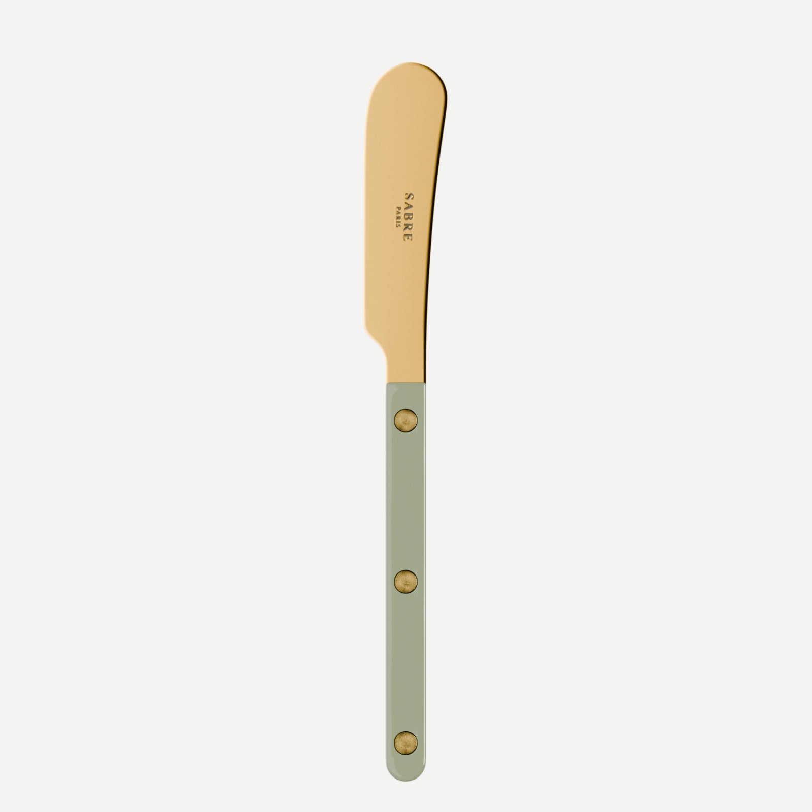 Bistrot Gold color Solid, Asparagus - Butter spreader