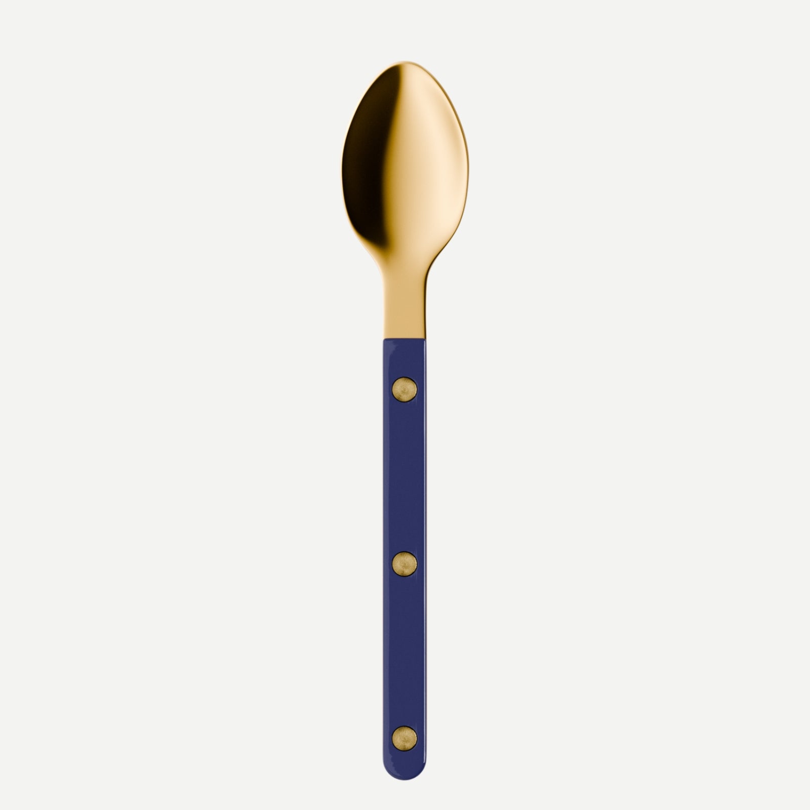 Bistrot Gold Solid, Navy blau - Espressolöffel