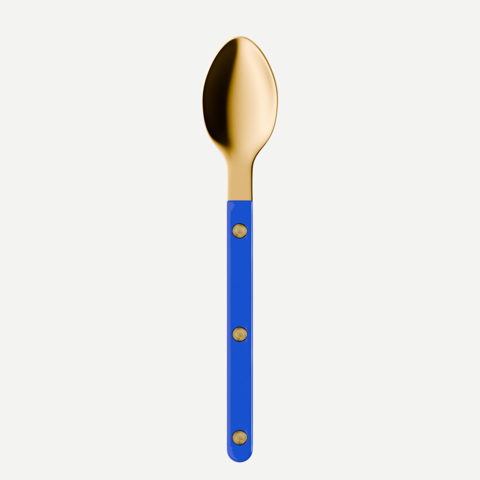 Bistrot Gold color Solid, Lapis blue - Espresso spoon