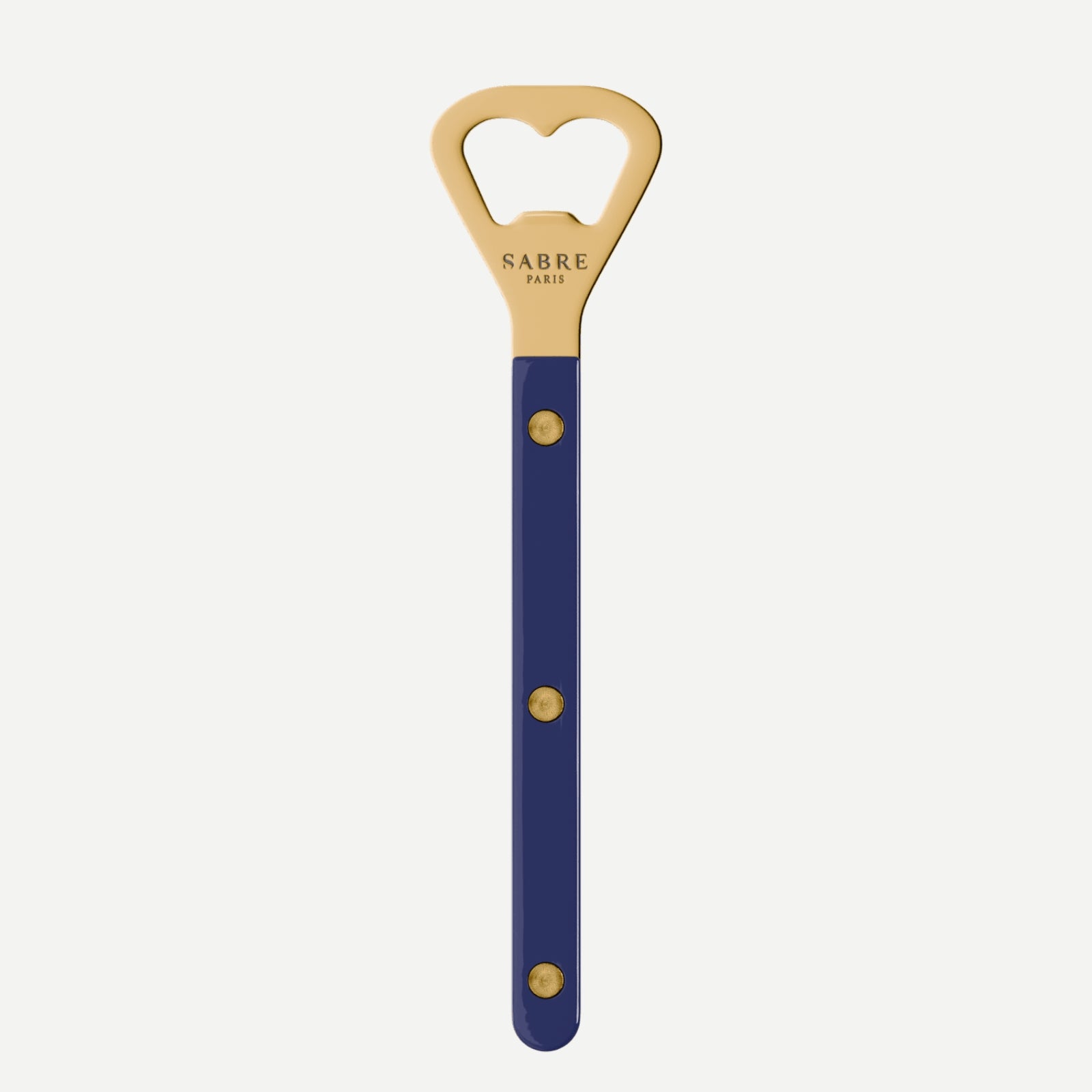 Bistrot Gold Effen, Marineblauw - flessenopener