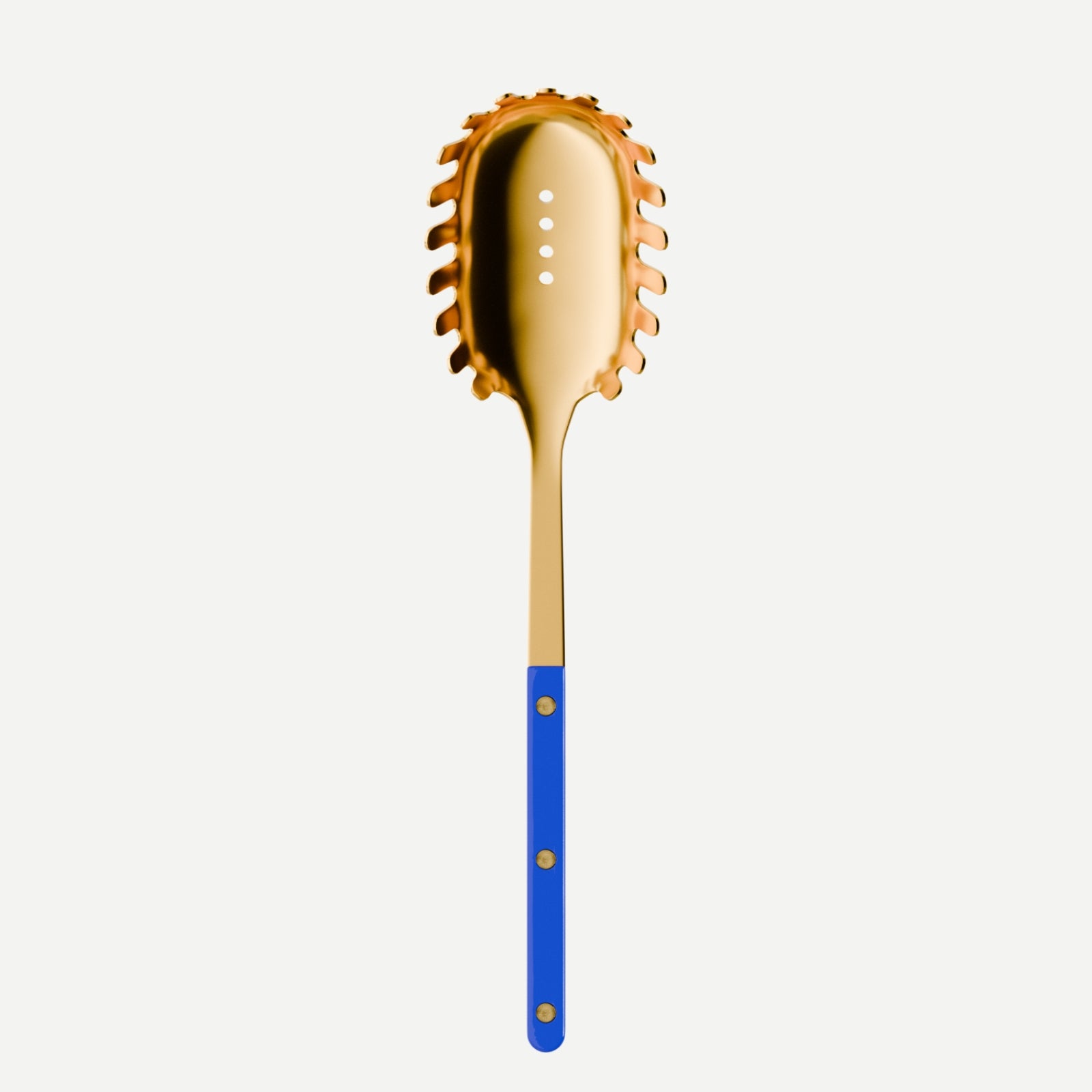 Bistrot Gold Solid, Lapis blue - Spaghetti spoon