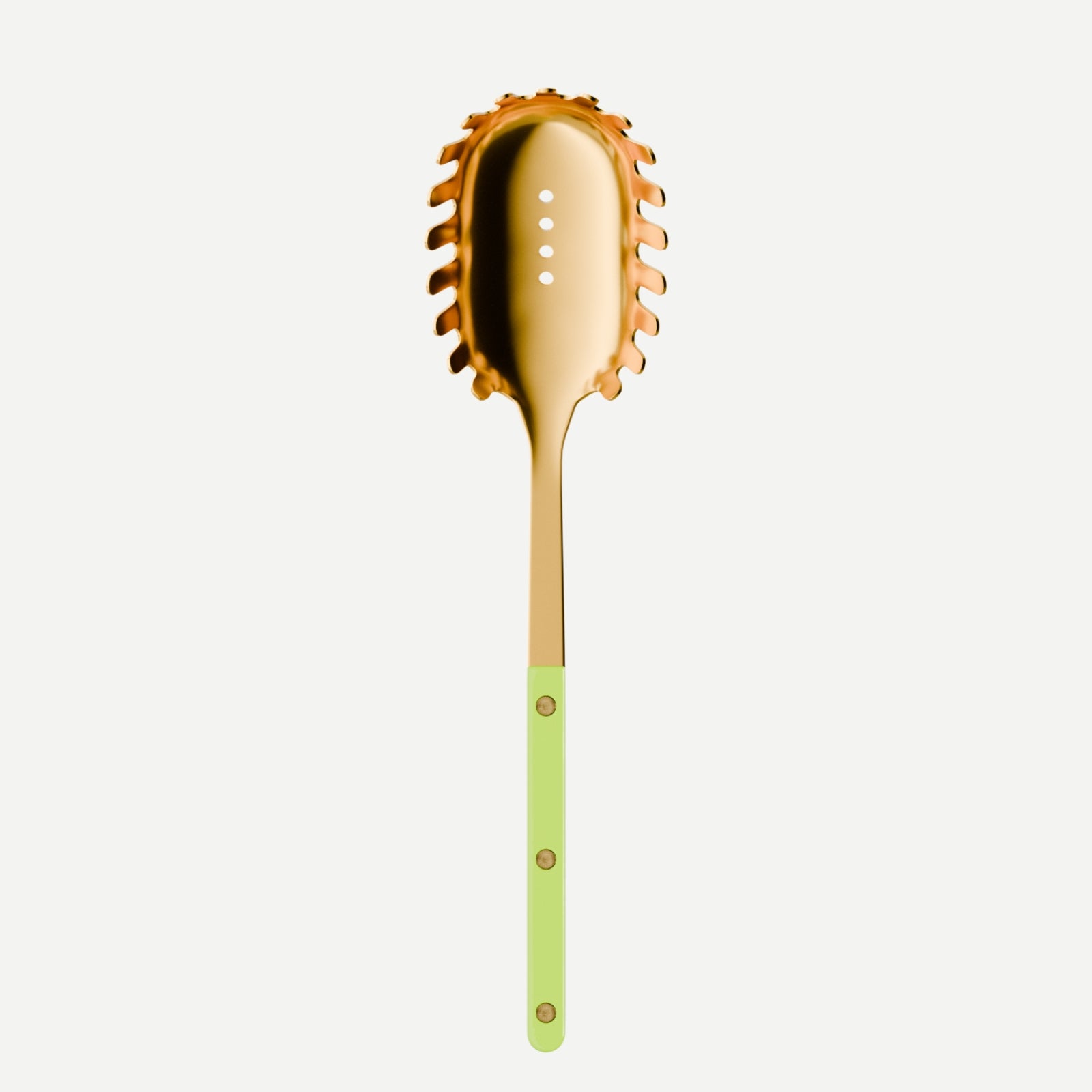 Bistrot Gold Solid, Lime - Spaghetti spoon