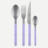 Bistrot vintage uni mat,Lilas pastel