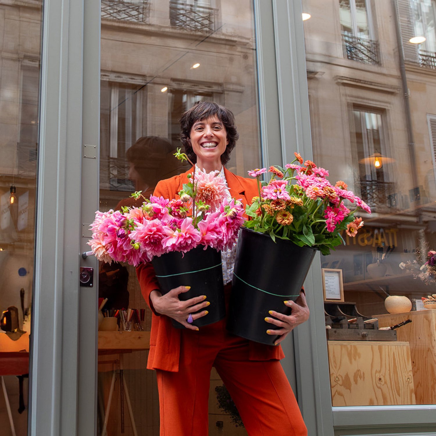 Atelier floral avec Nebbia Studio