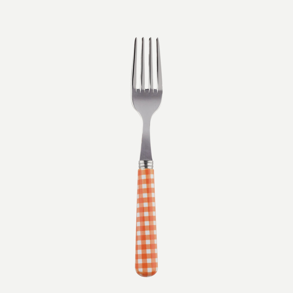 Gingham, Orange