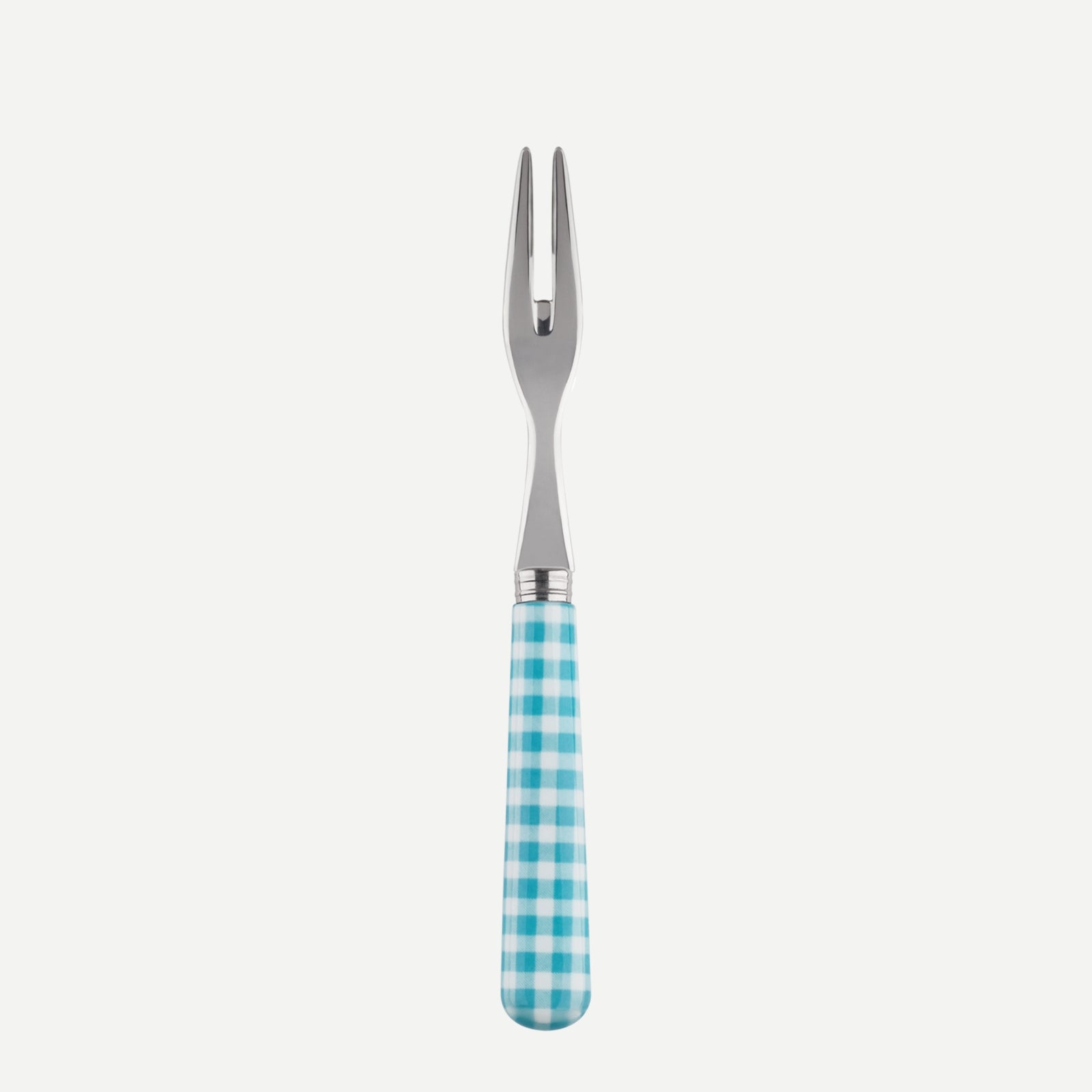 Gingham, Turquoise