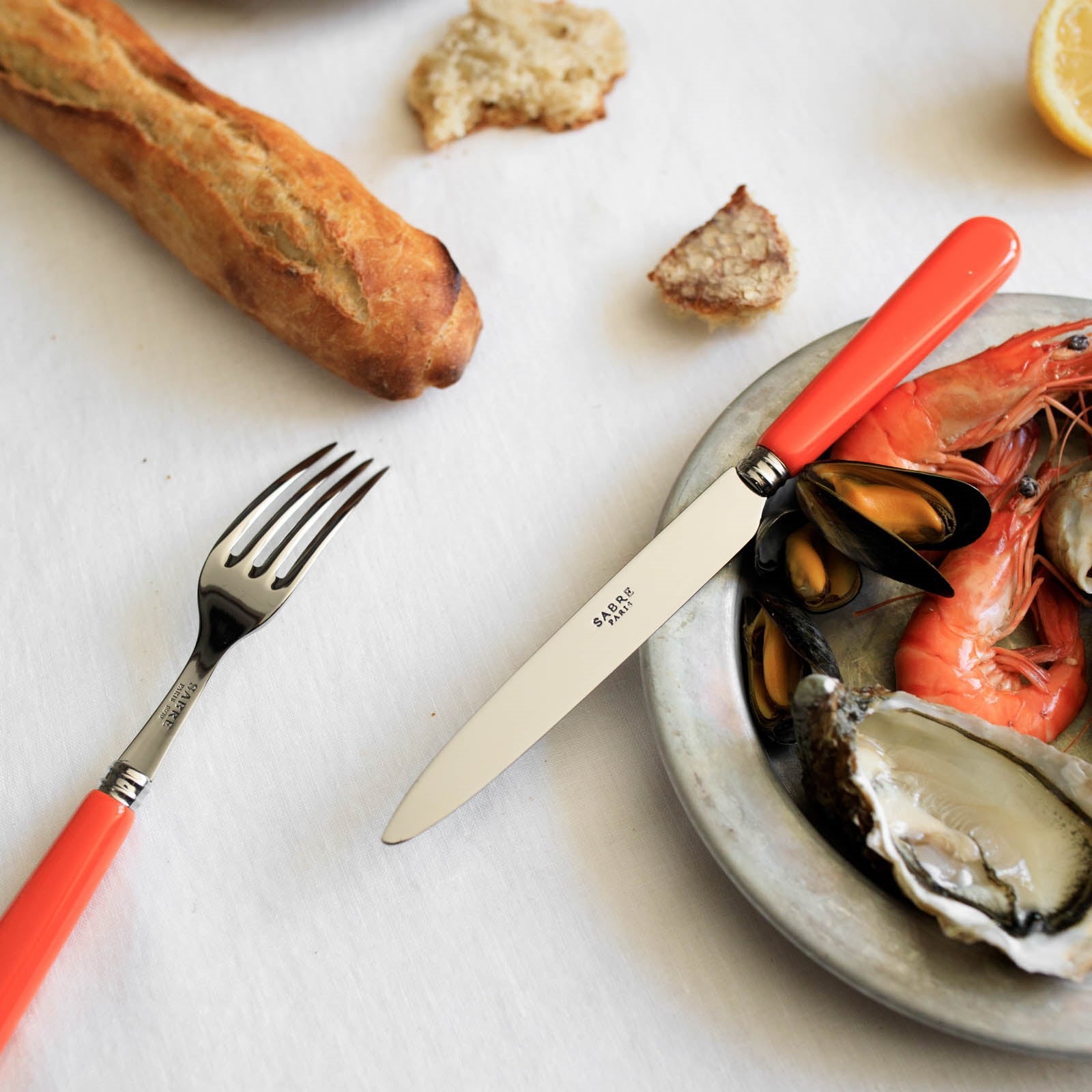 Pop, Orange - Fourchette de table