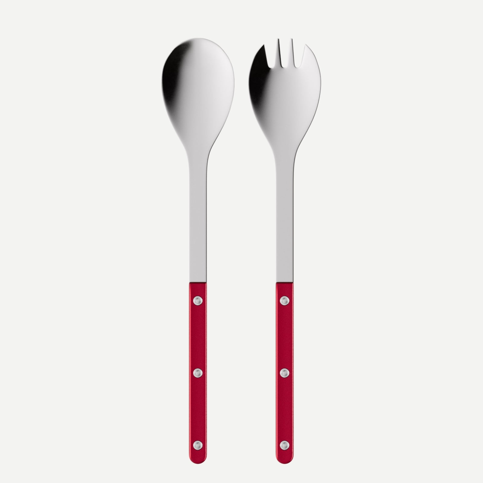 Bistrot Pearly, Red - Salad cutlery set