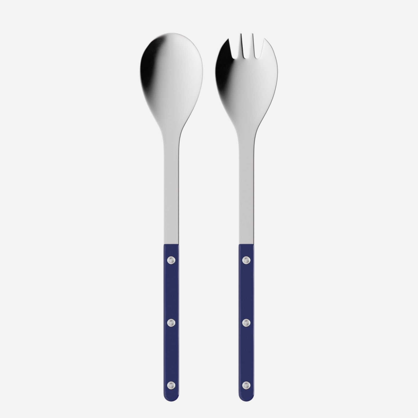 Bistrot Solid, Navy blue - Salad cutlery set