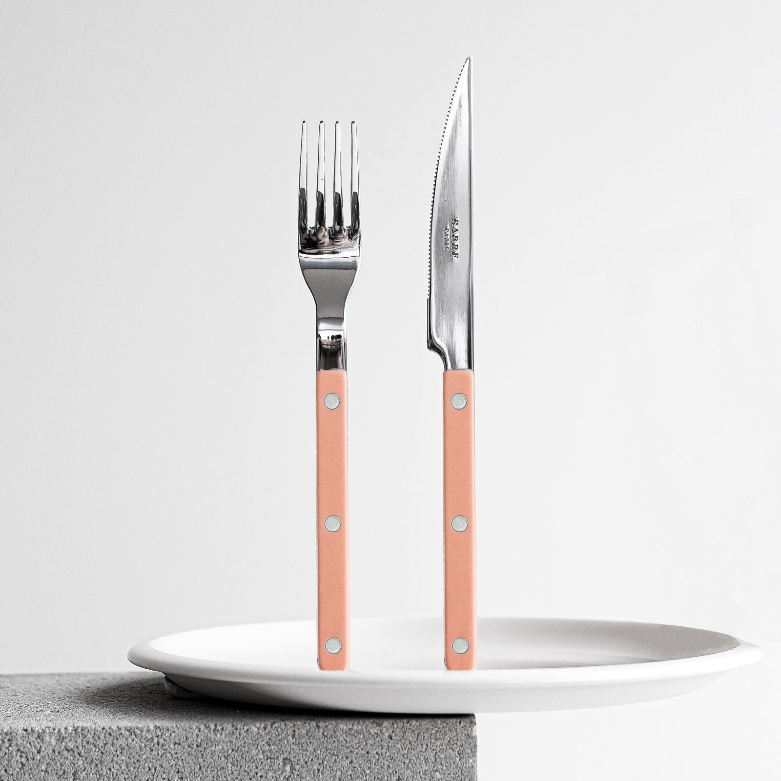 Bistrot Solid, Nude Pink - 4 pieces cutlery set