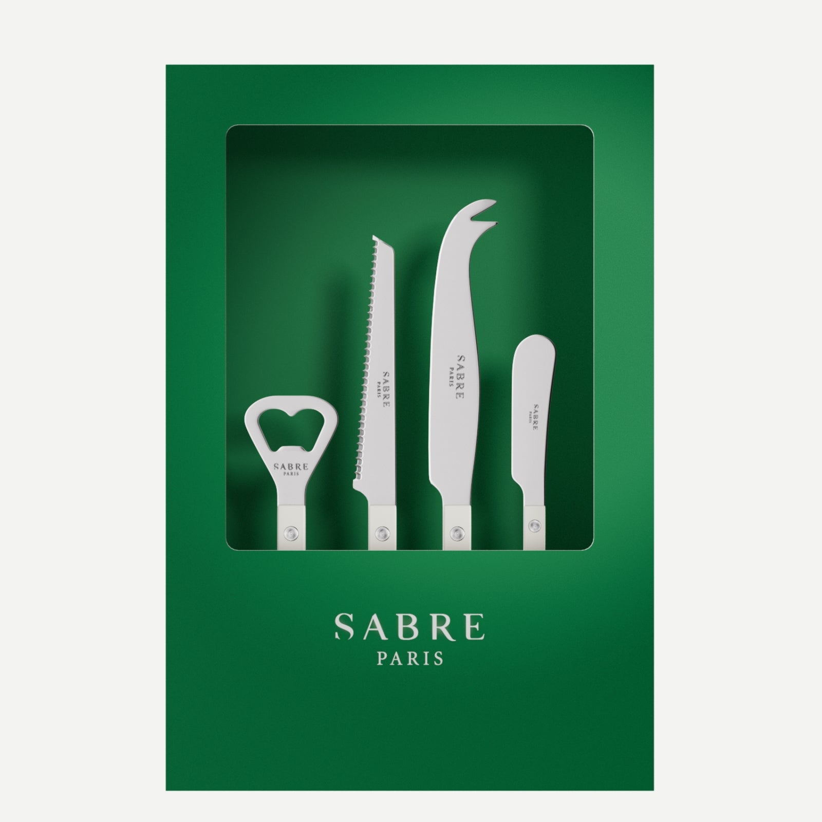 Bistrot Uni, Blanc - Coffret Set Apéro