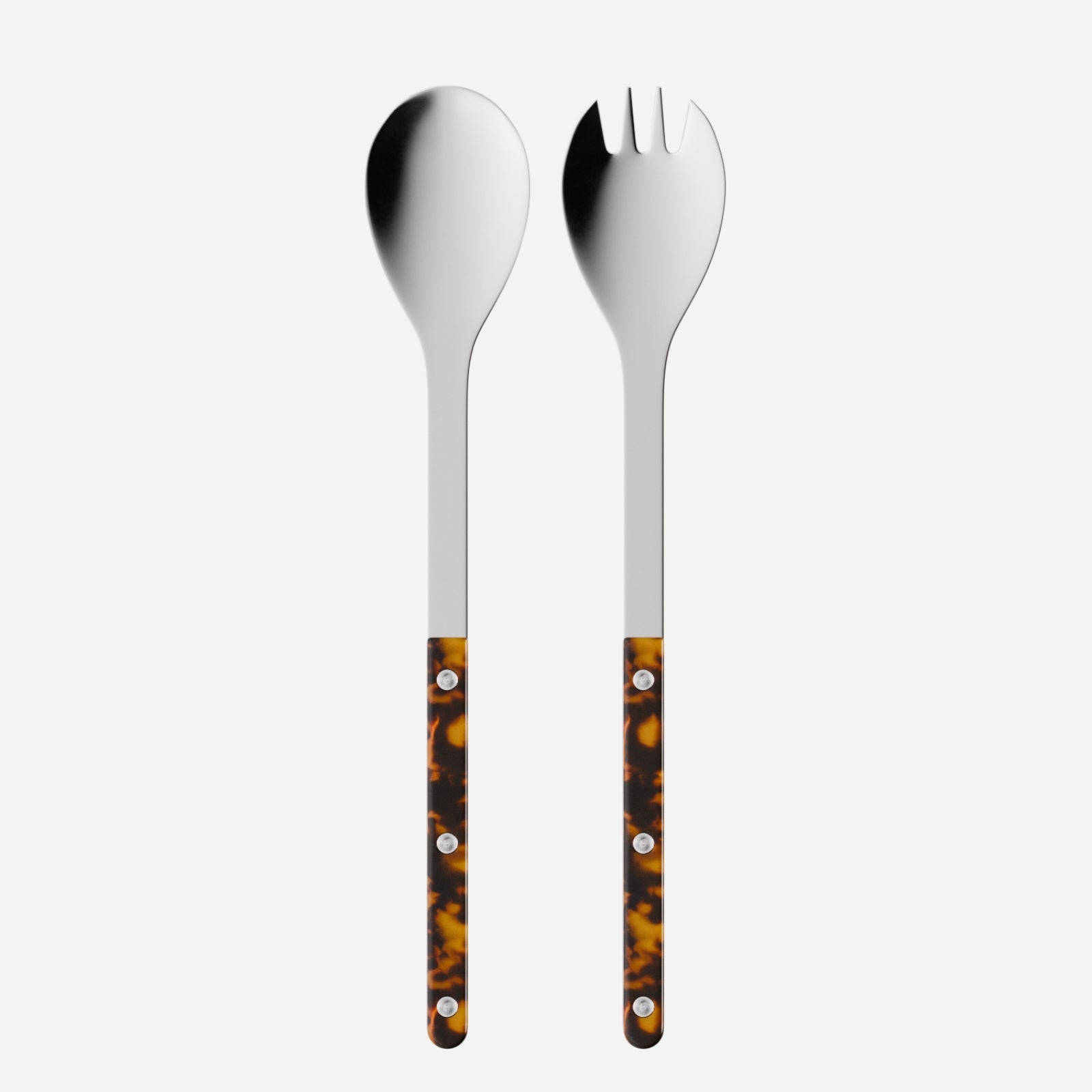 Bistrot Tortue, Effet Écaille - Couverts à salade