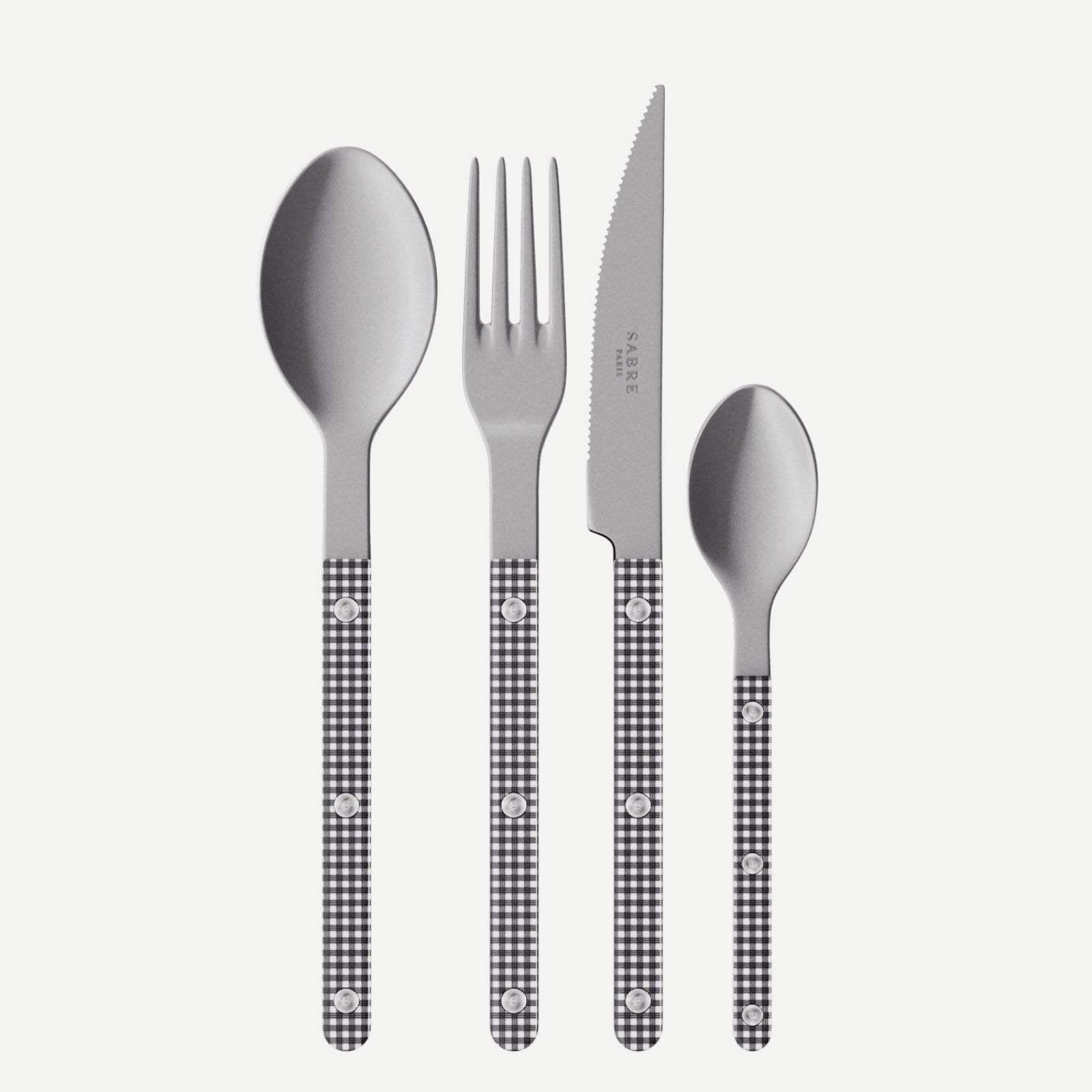 Bistrot Vintage Gingham, Black