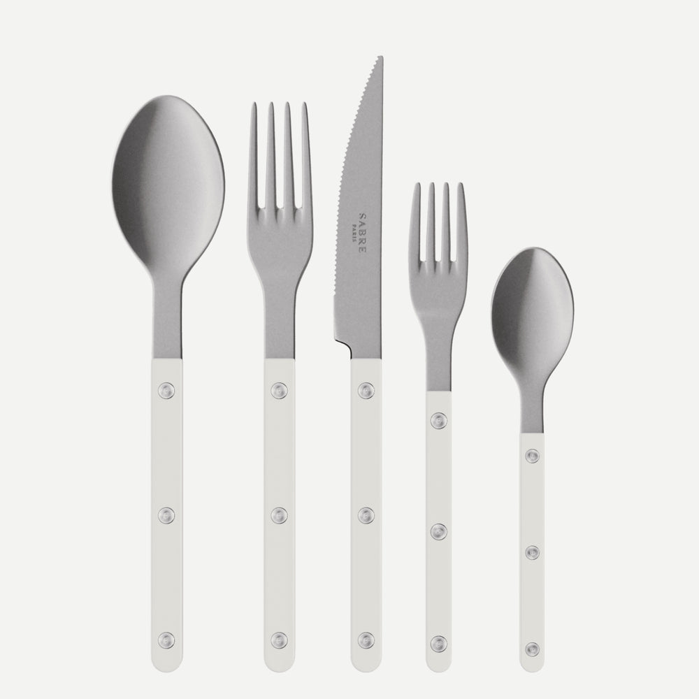 Bistrot Vintage Uni, Blanc
