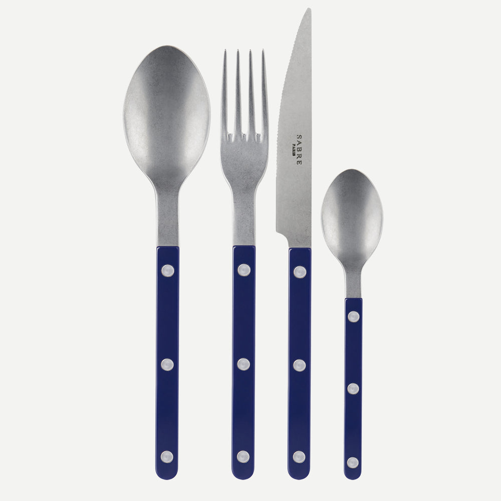 Bistrot Vintage Solid, Navy blau