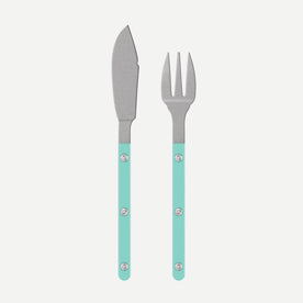 Bistrot Vintage Uni, Turquoise