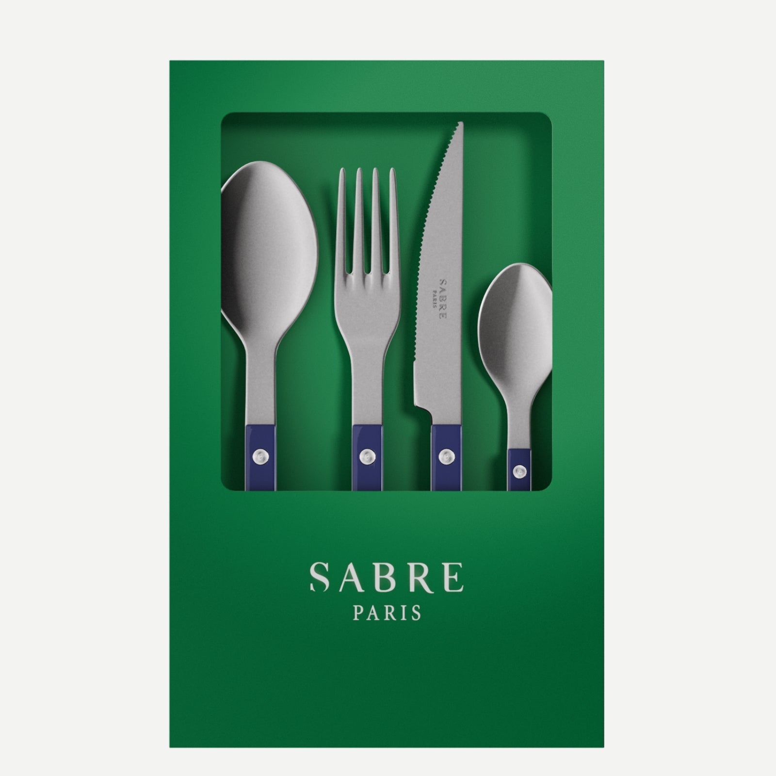 Bistrot Vintage Uni, Bleu marine