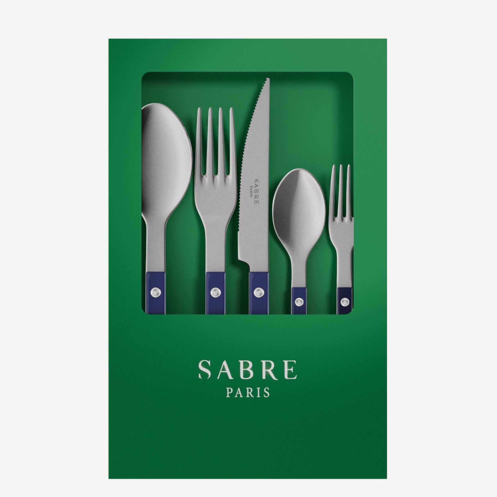 Bistrot Vintage Uni, Bleu marine