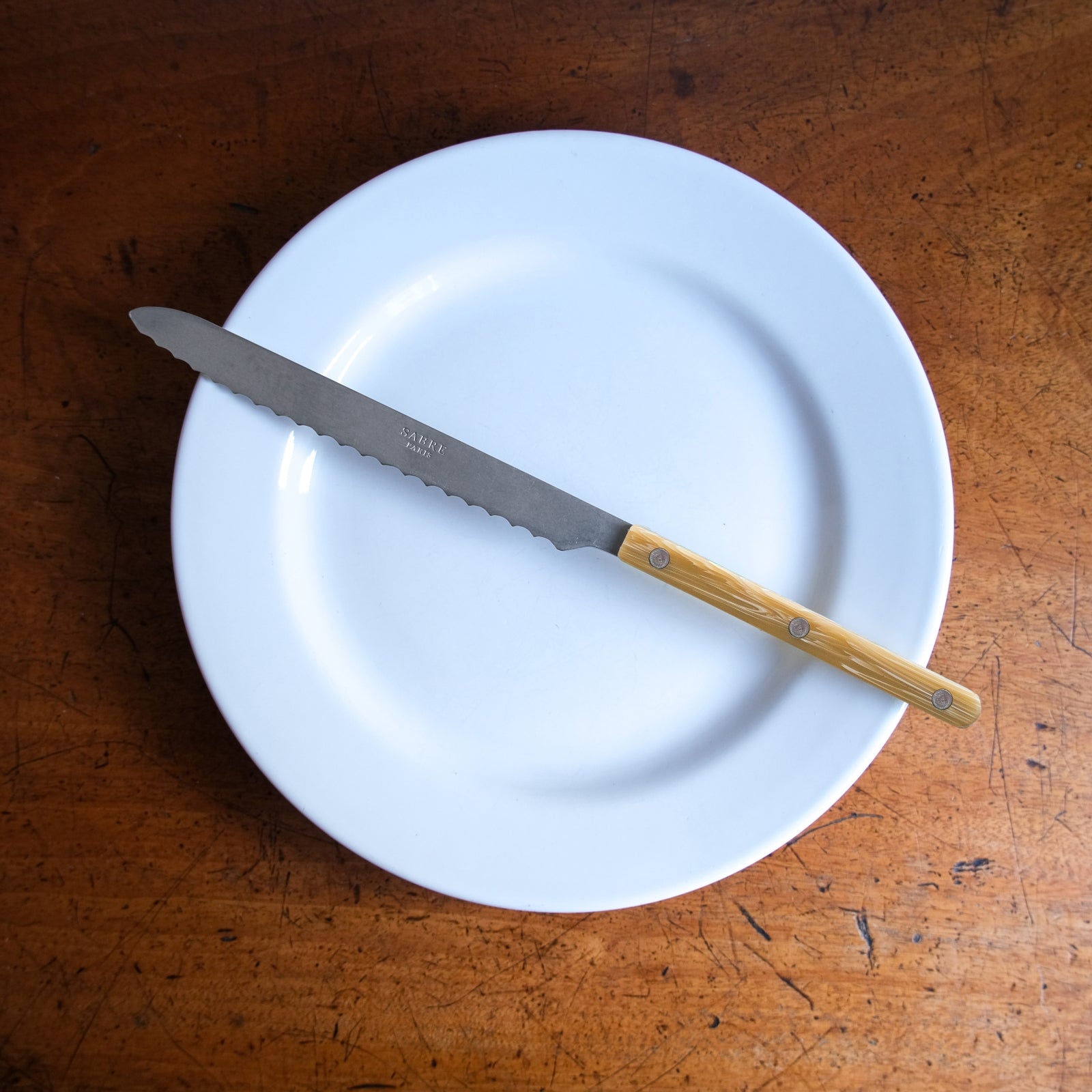 Bistrot Vintage Corne, Effet Corne - Couteau à pain