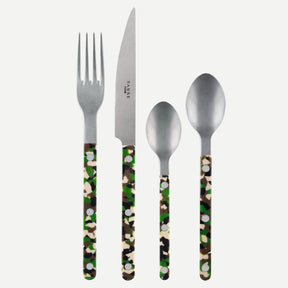 Bistrot Vintage Camouflage, Vert