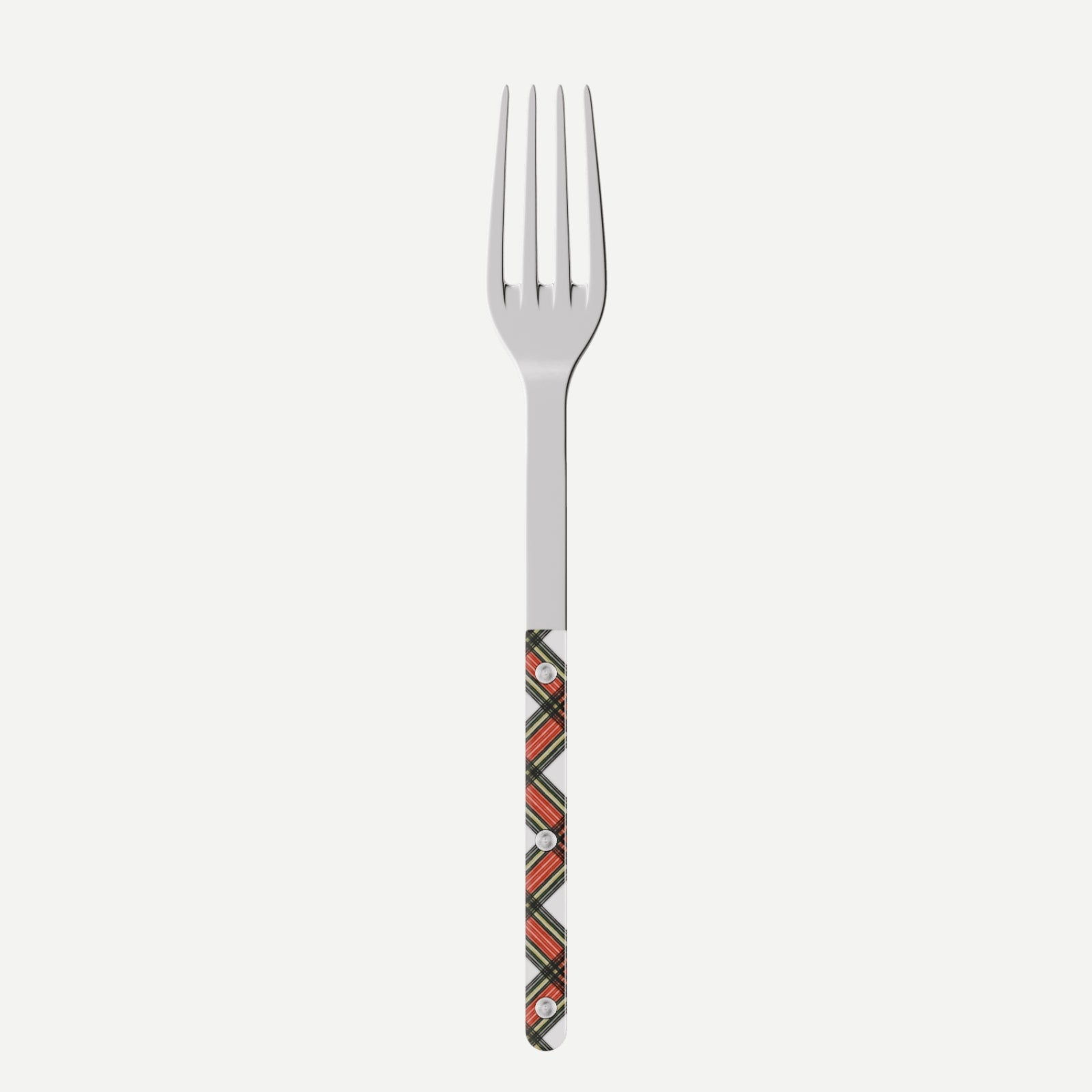 Bistrot Tartan, White