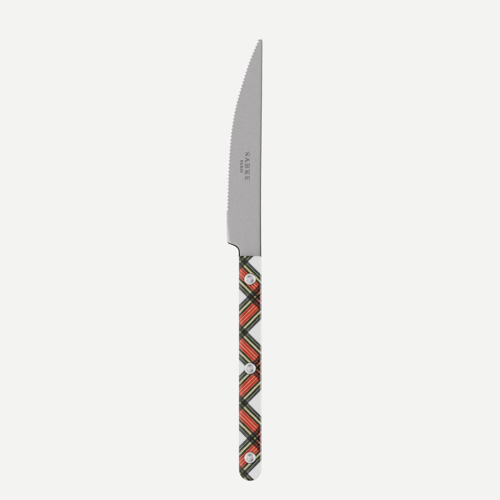 Bistrot Vintage Tartan, Blanc