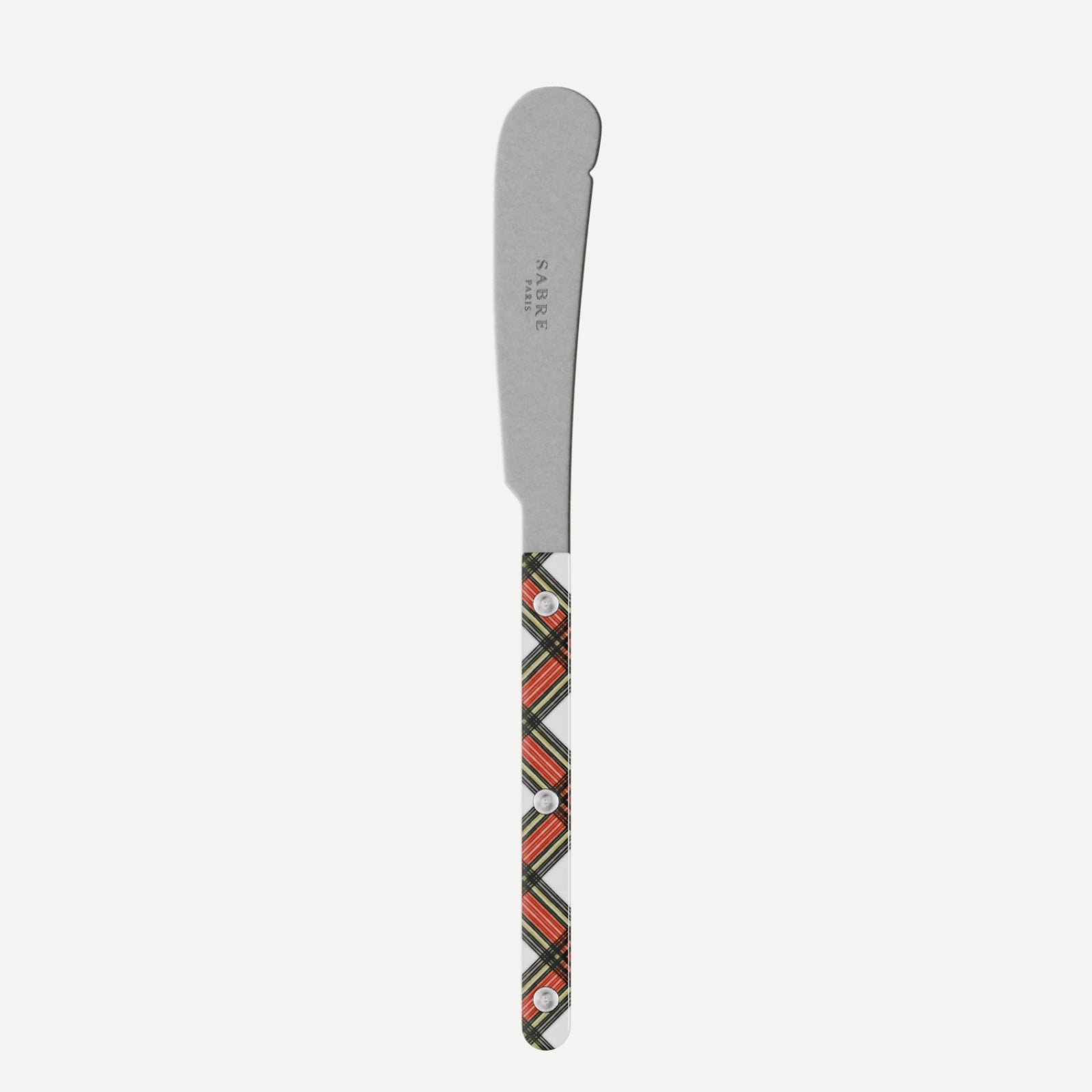 Bistrot Vintage Tartan, Blanc