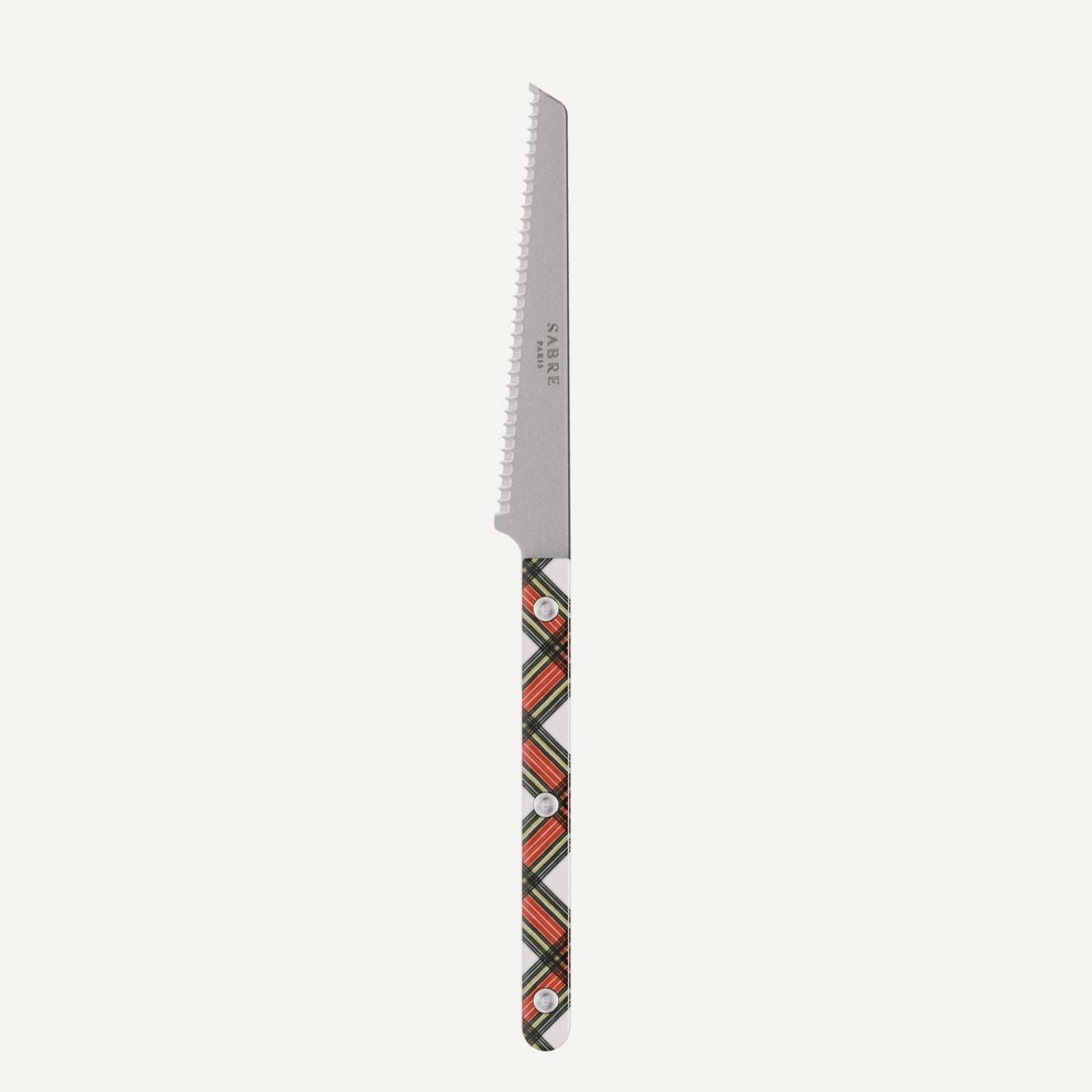 Bistrot Vintage Tartan, White