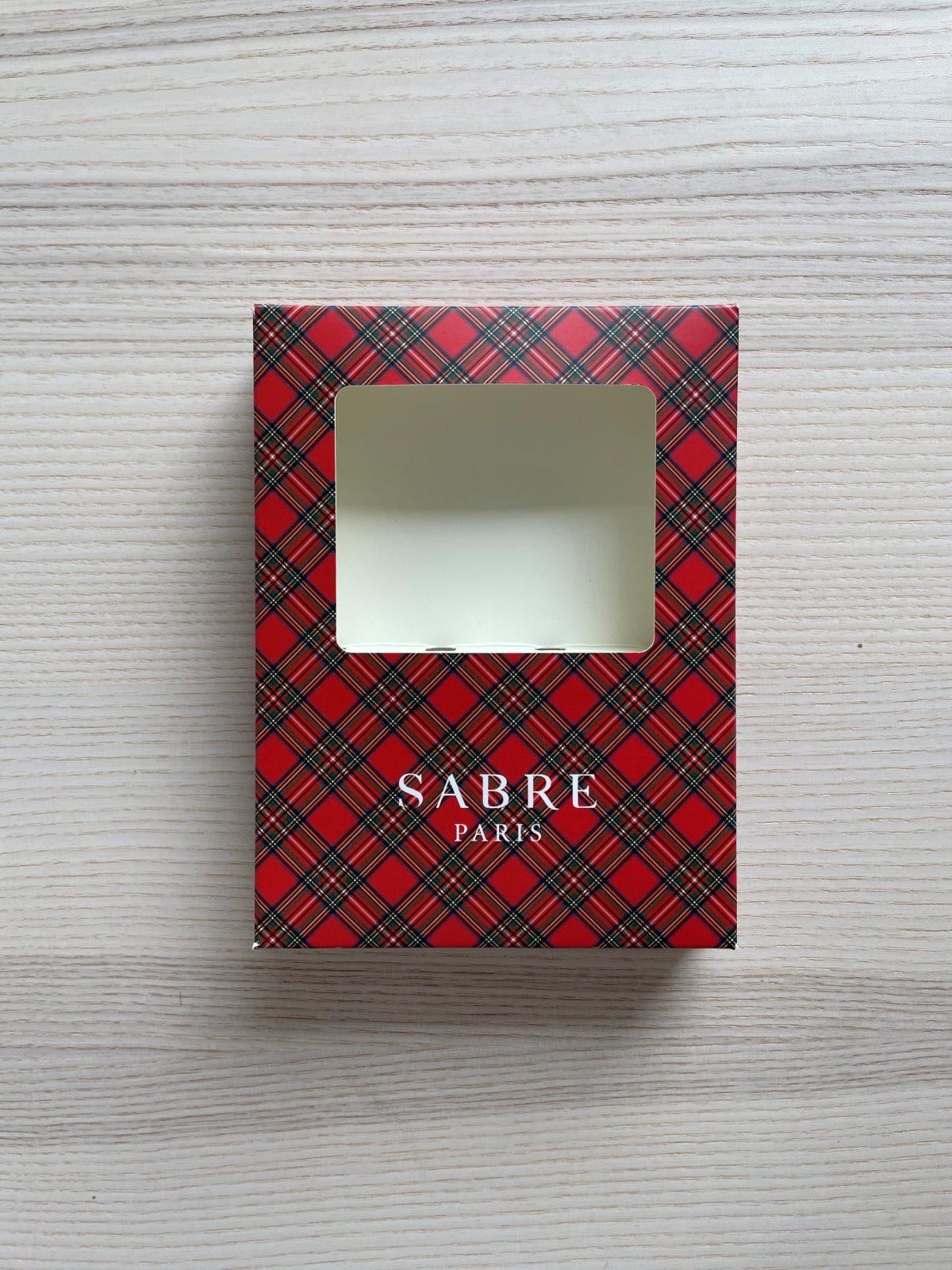 Bistrot box, Tartan